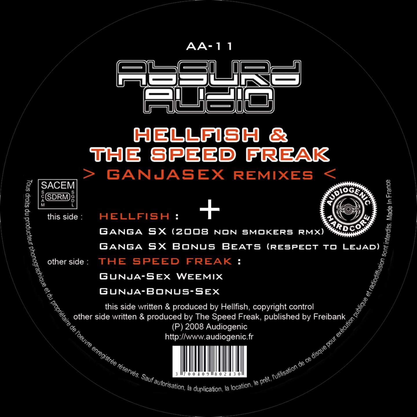 The Speed Freak - Gunja-Sex Weemix