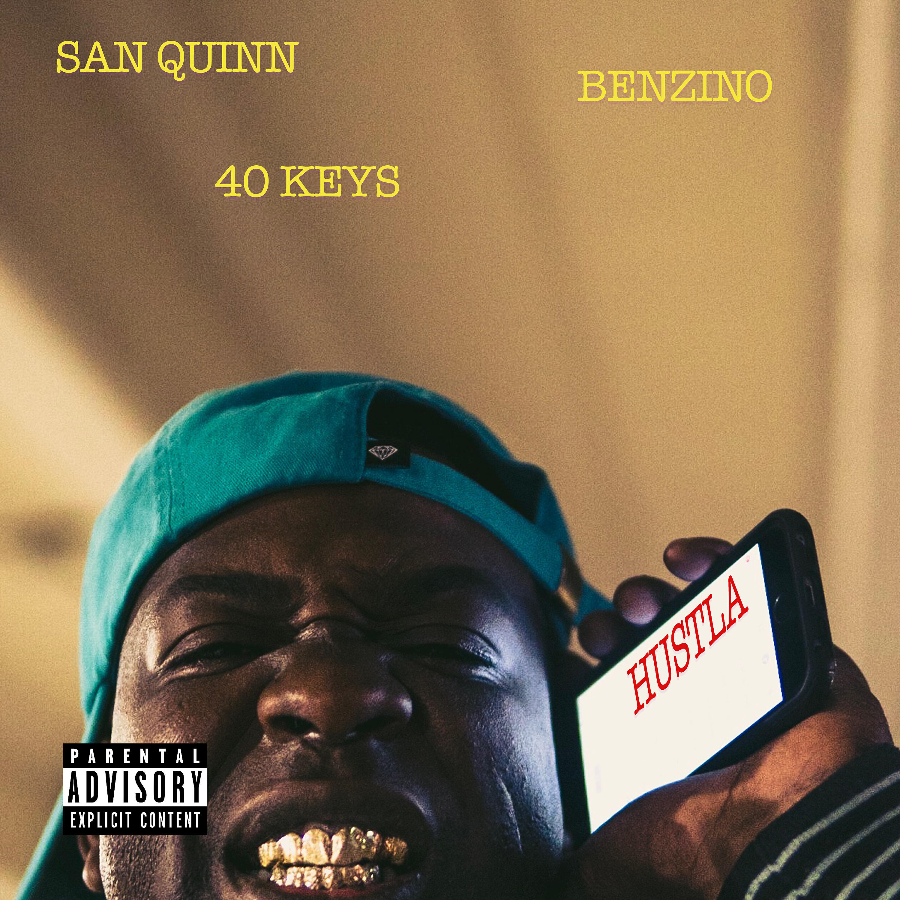 Dela The Fella - Hustla (feat. San Quinn, 40 Keys & Benzino)