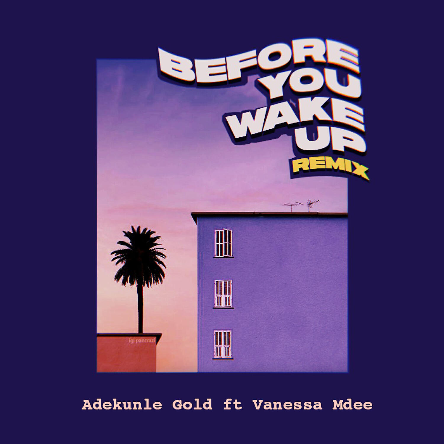 AdeKunle Gold - Before You Wake Up (feat. Vanessa Mdee) (Remix)