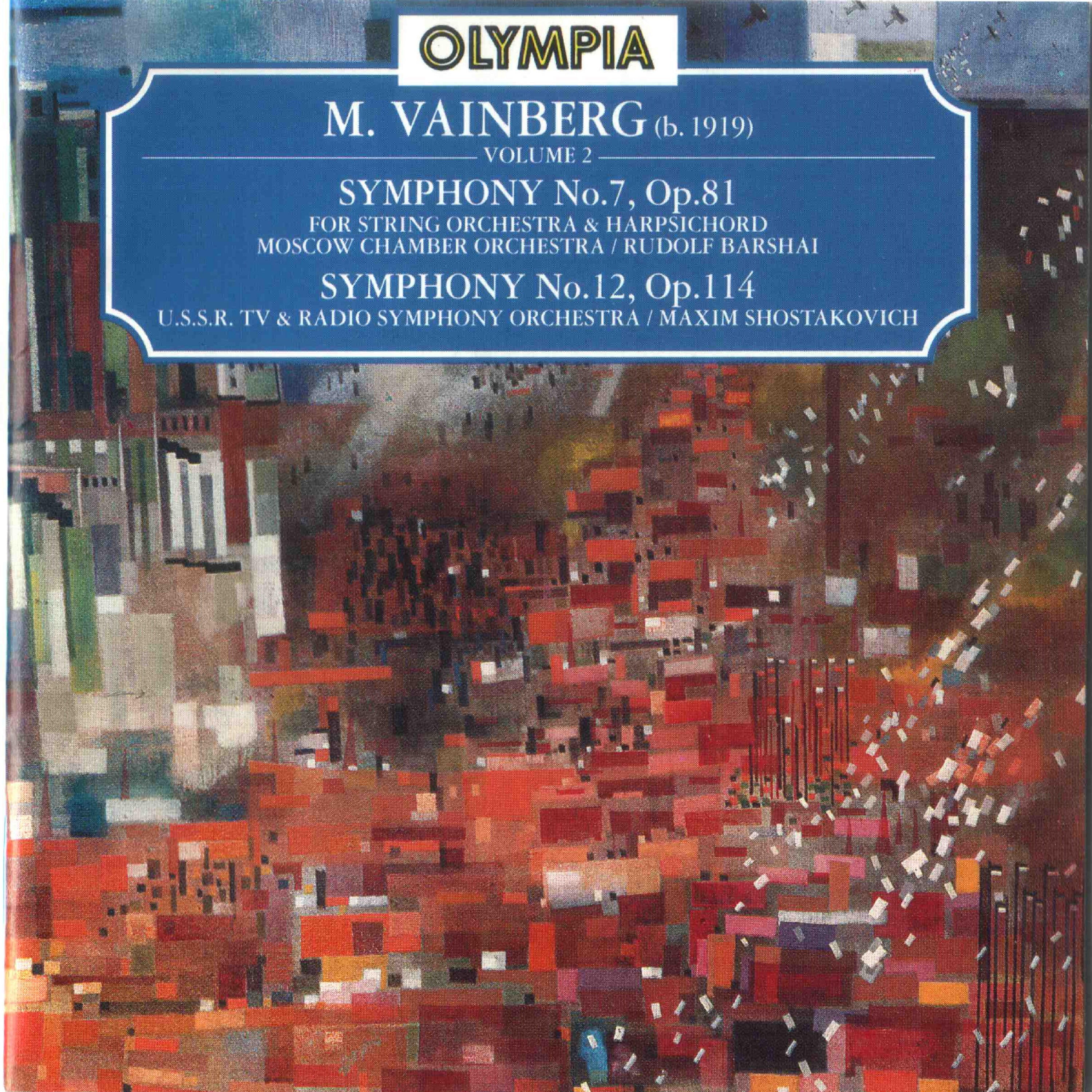 Moscow Chamber Orchestra - Symphony No. 12, Op. 114 In Memory of Dimitri Shostakovich: III. Adagio