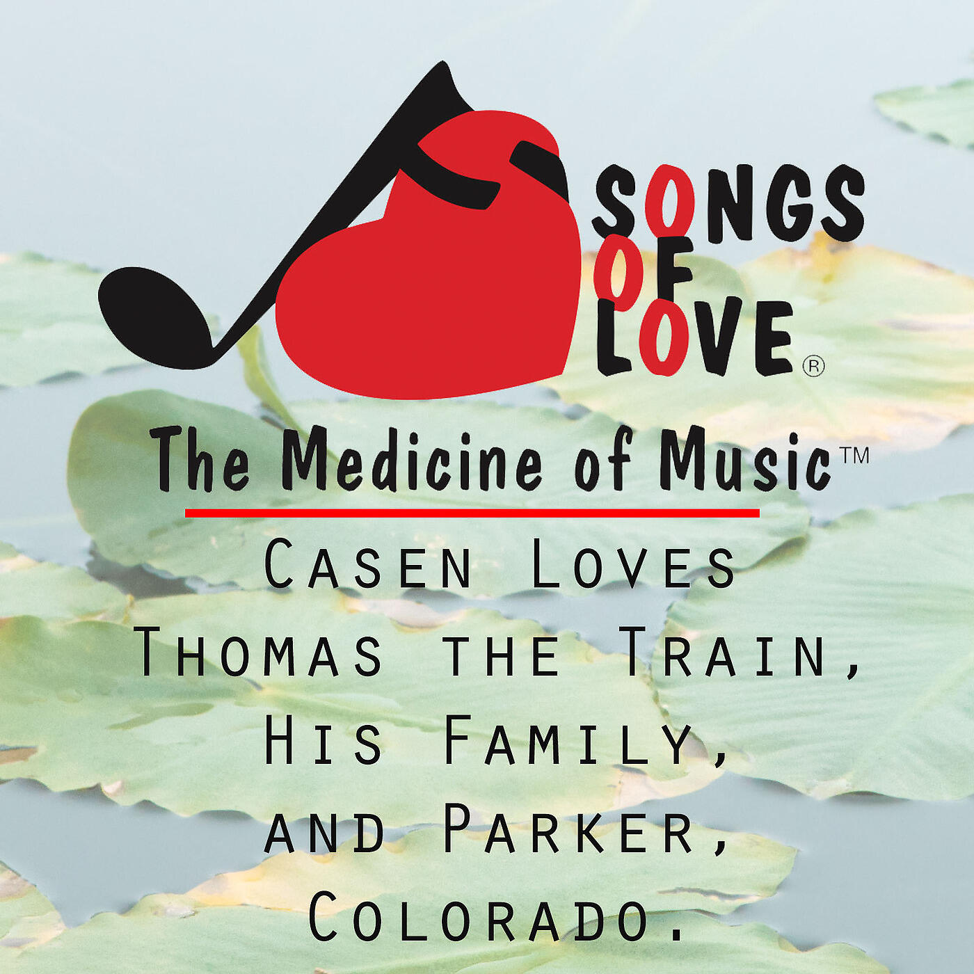 T. Jones - Casen Loves Thomas the Train, His Family, and Parker, Colorado.