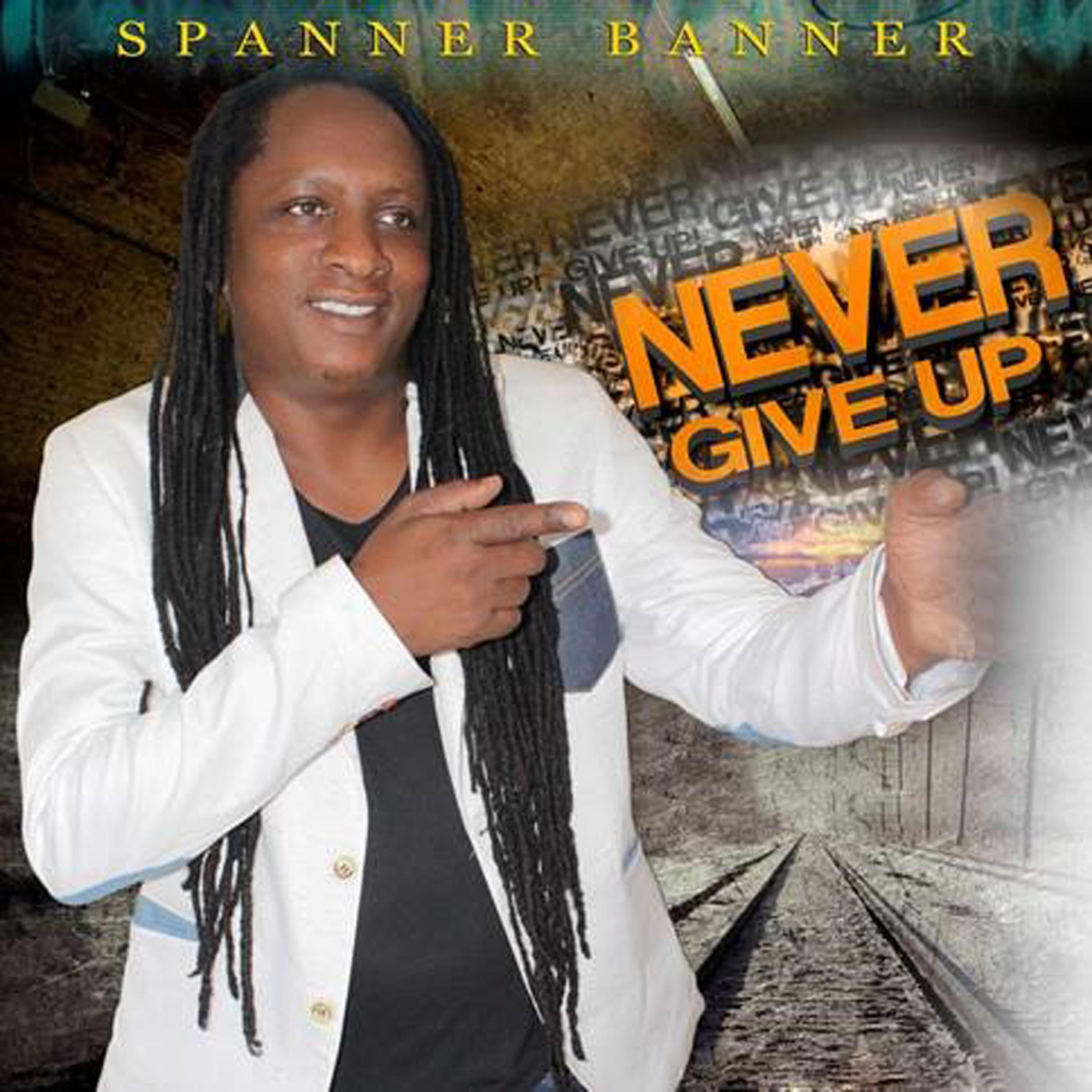 Spanner Banner - Never Give Up