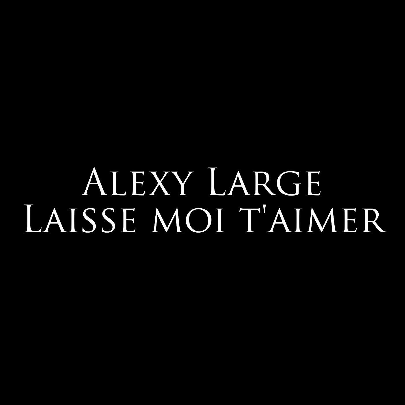 Alexy Large - Laisse moi t'aimer