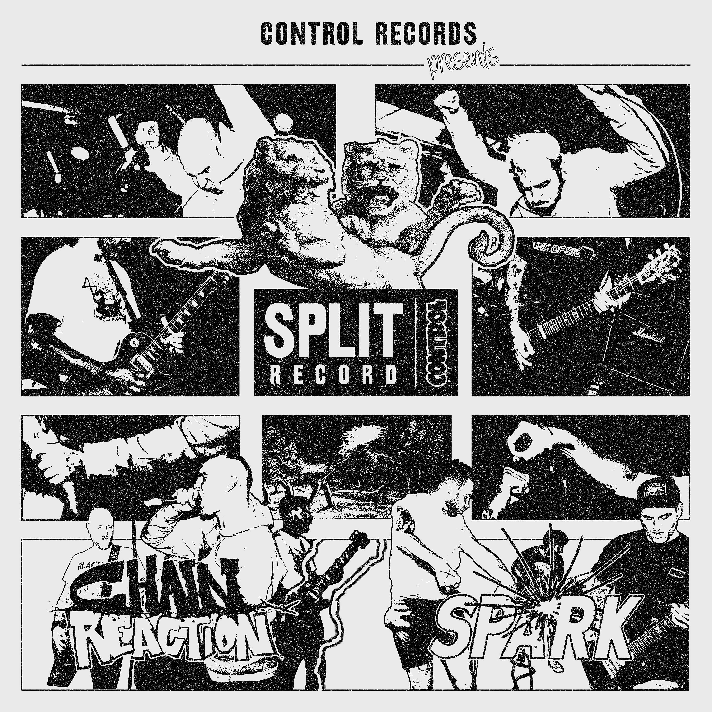 Постер альбома Split with Chain Reaction