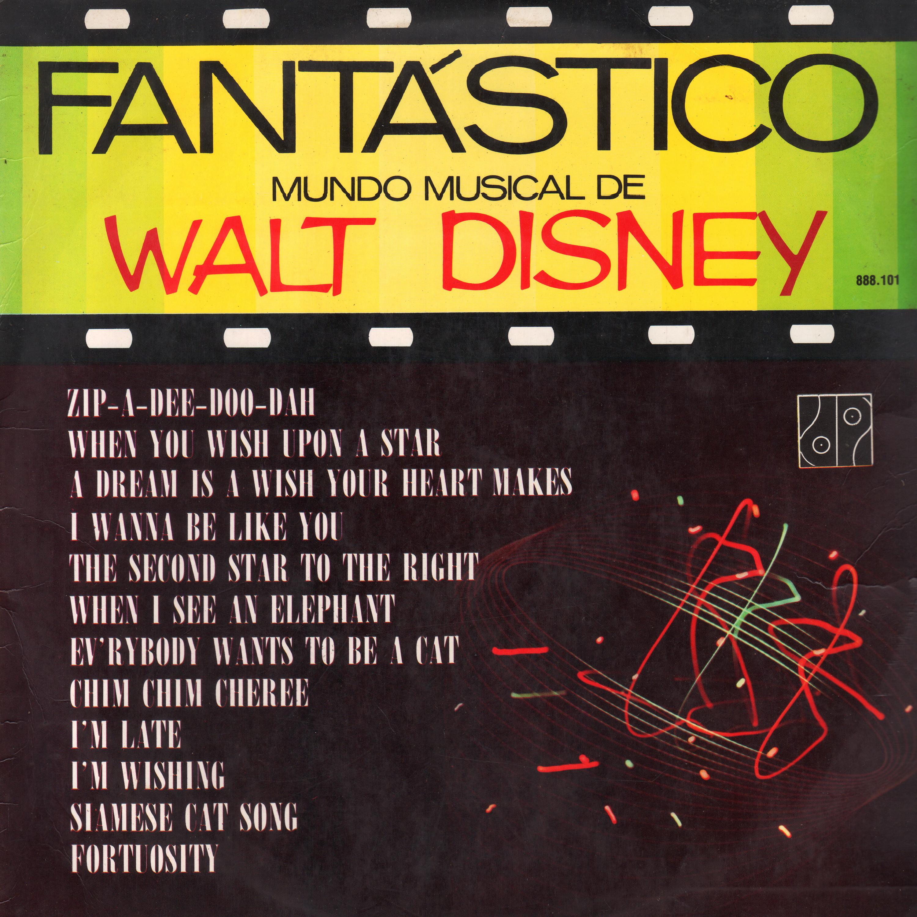 Постер альбома Fantástico Mundo Musical De Walt Disney