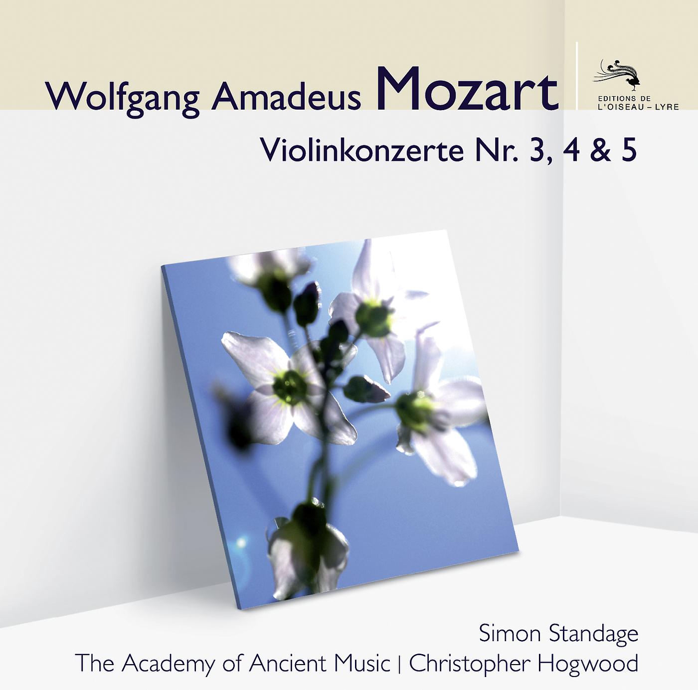 Постер альбома Mozart Violinkonzerte 3, 4 & 5