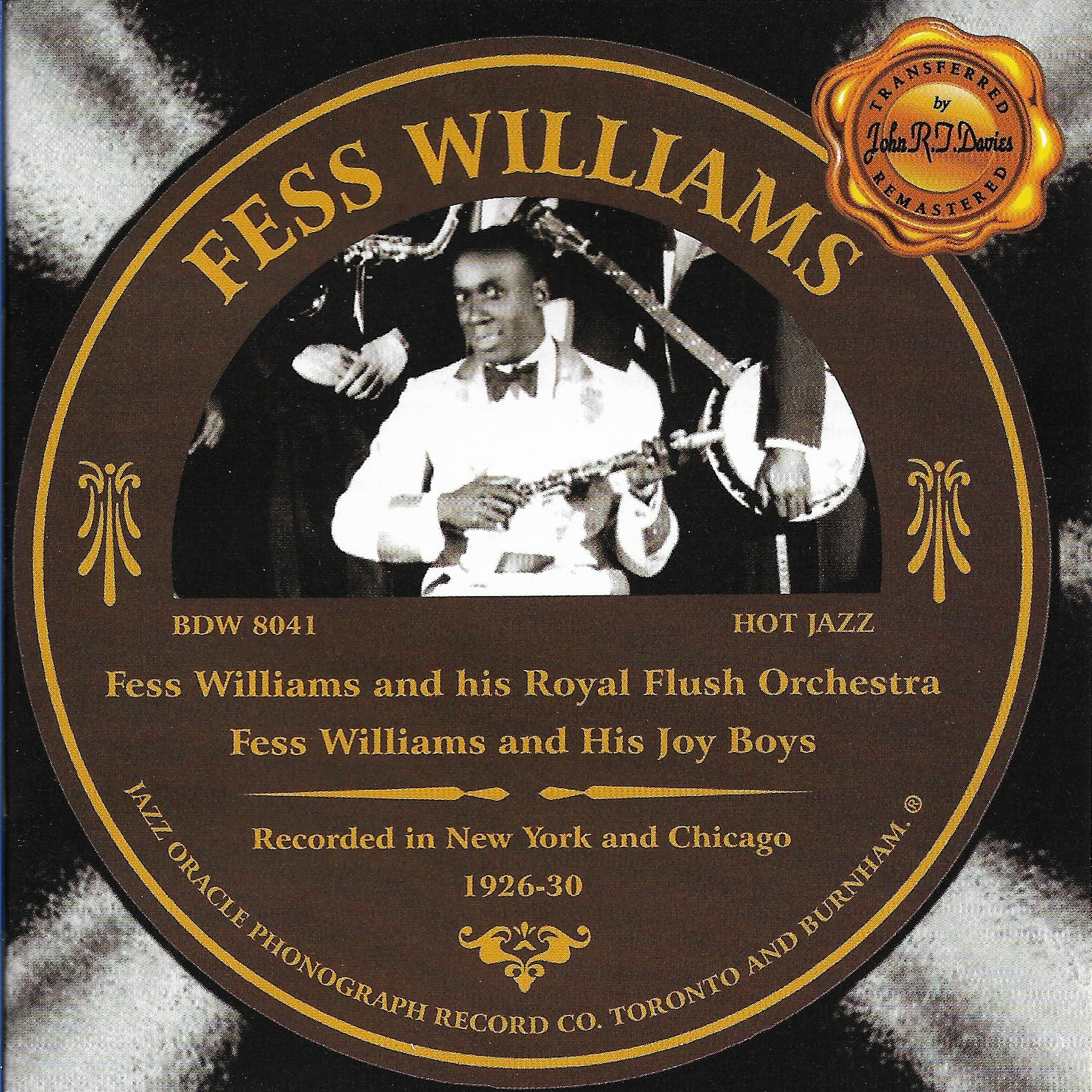 Постер альбома Fess Williams 1926-1930