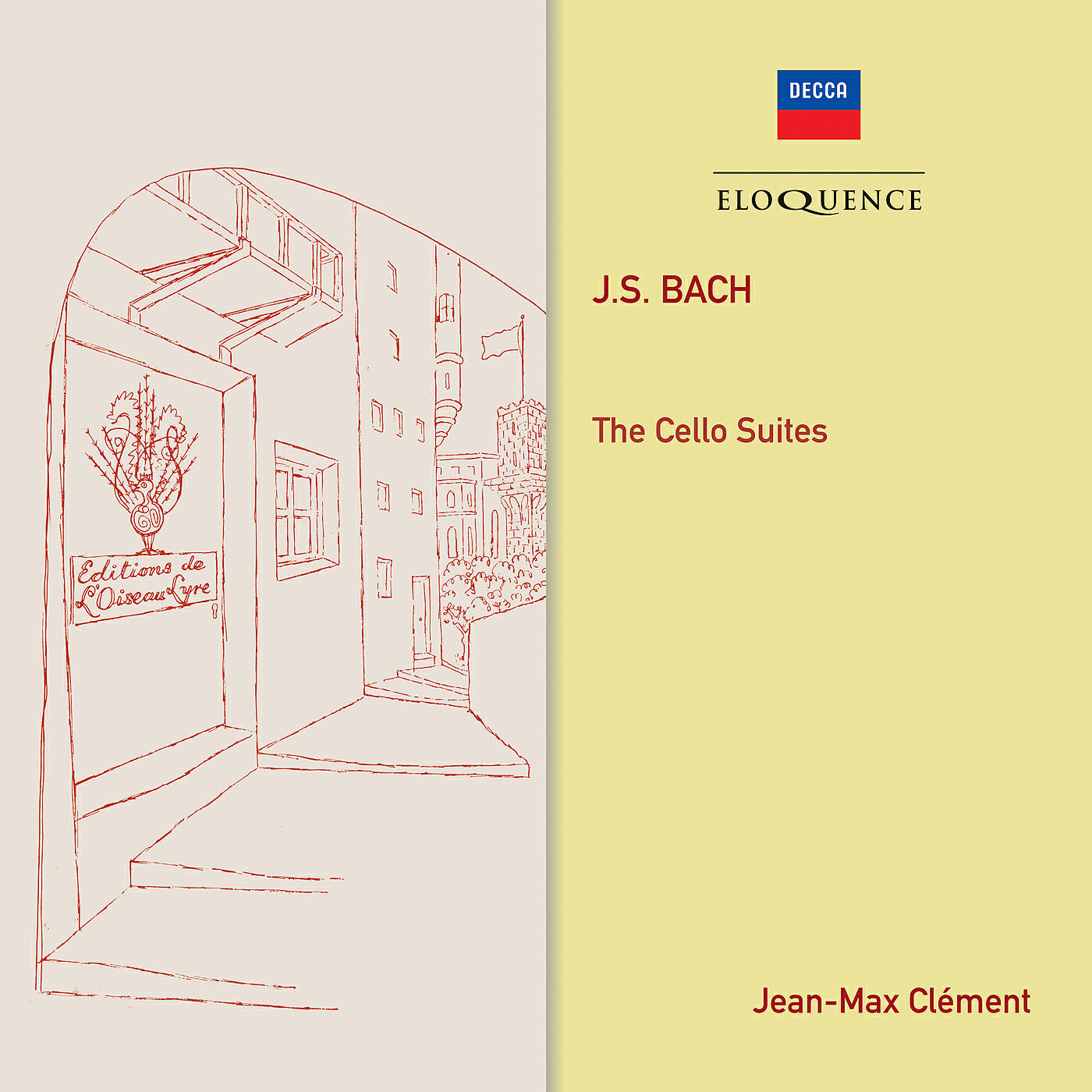 Jean-Max Clément - J.S. Bach: Suite for Solo Cello No. 3 in C Major, BWV 1009 - 2. Allemande