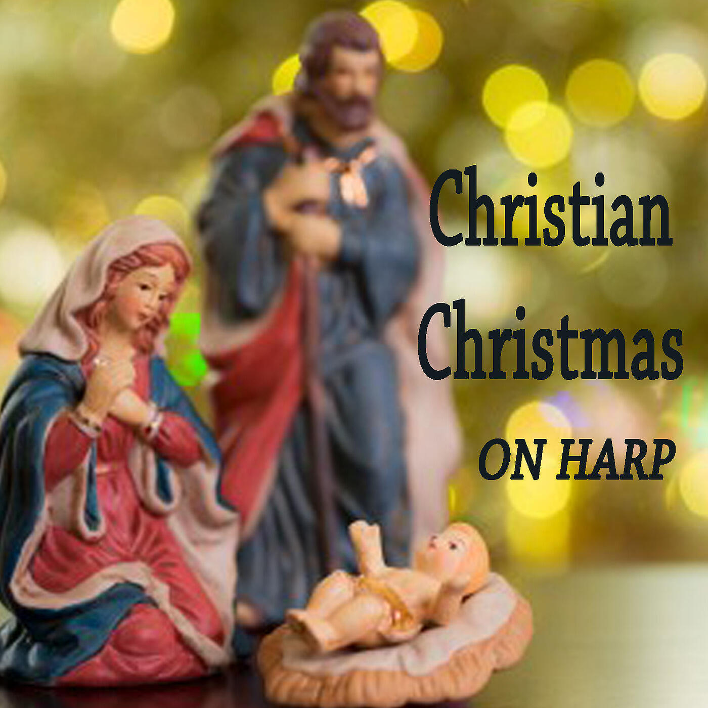 Christmas Harp Music - On Christmas Night All Christians Sing (Instrumental Version)