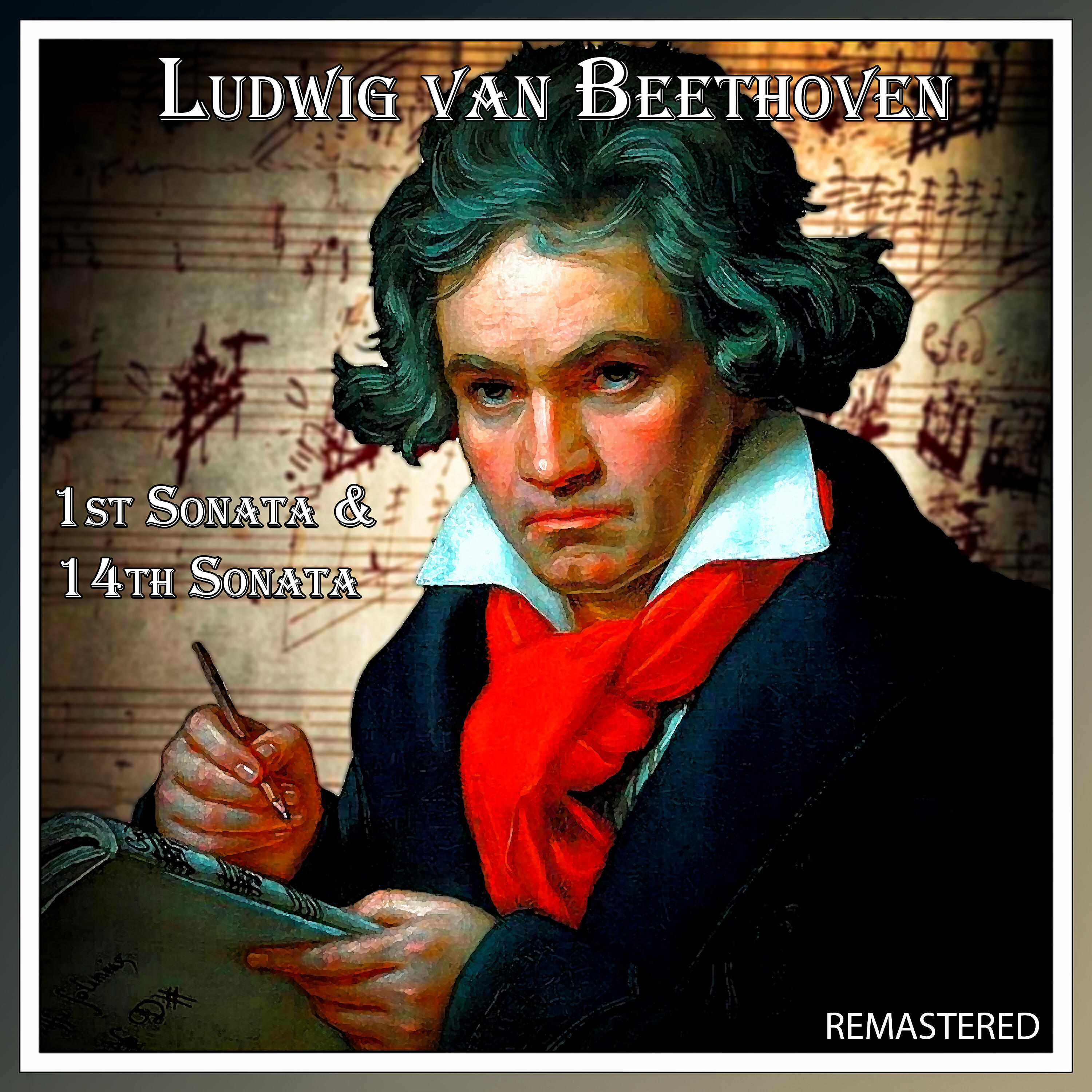 Ludwig Van Beethoven - 1-я Соната, Фа Минор, Соч. 2, № 1. 2 Часть—Адажио (Remastered)