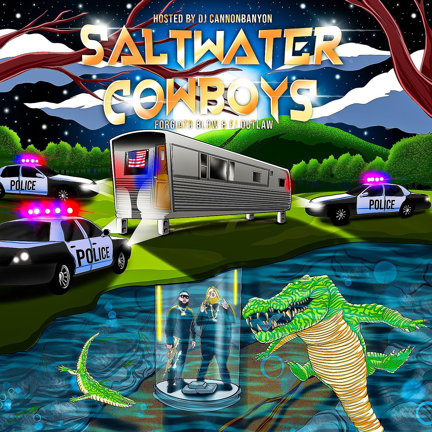 Постер альбома Saltwater Cowboys
