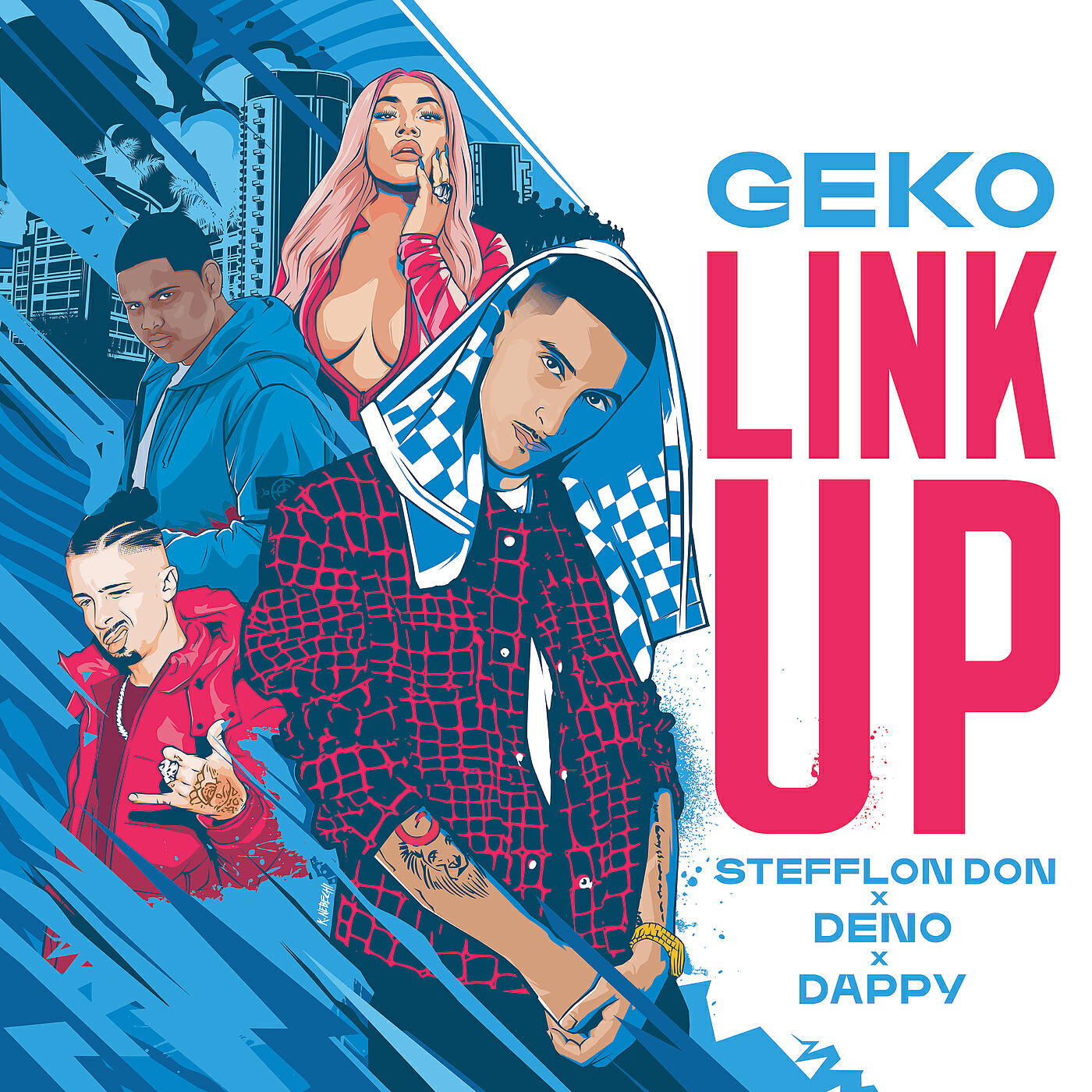 Geko - Link Up (Geko x Stefflon Don x Deno x Dappy)