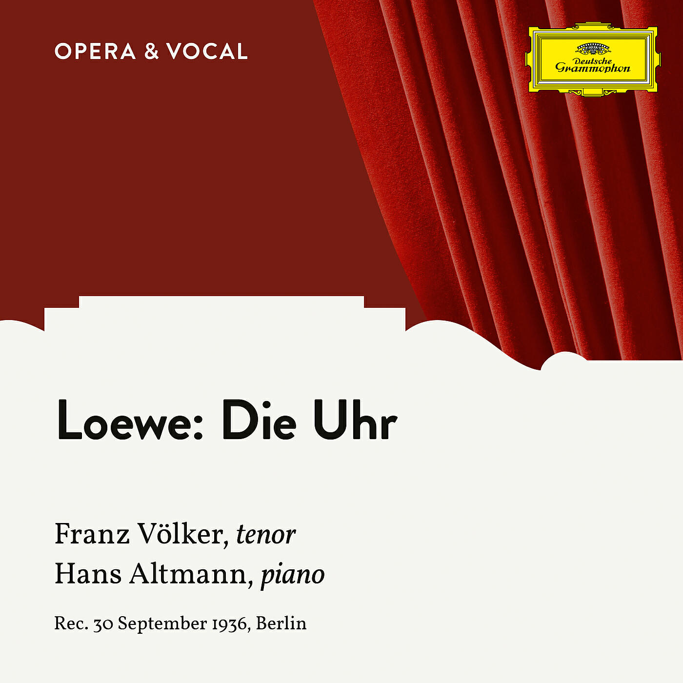 Franz Völker - Loewe: Die Uhr, Op. 123, No. 3