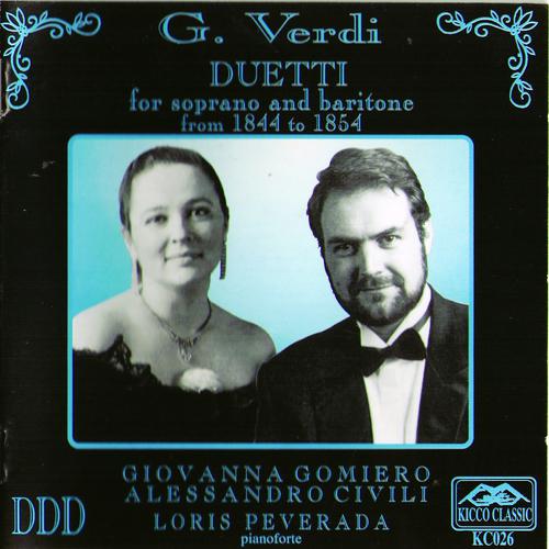 Постер альбома Giuseppe Verdi : Duetti for Soprano and Baritone
