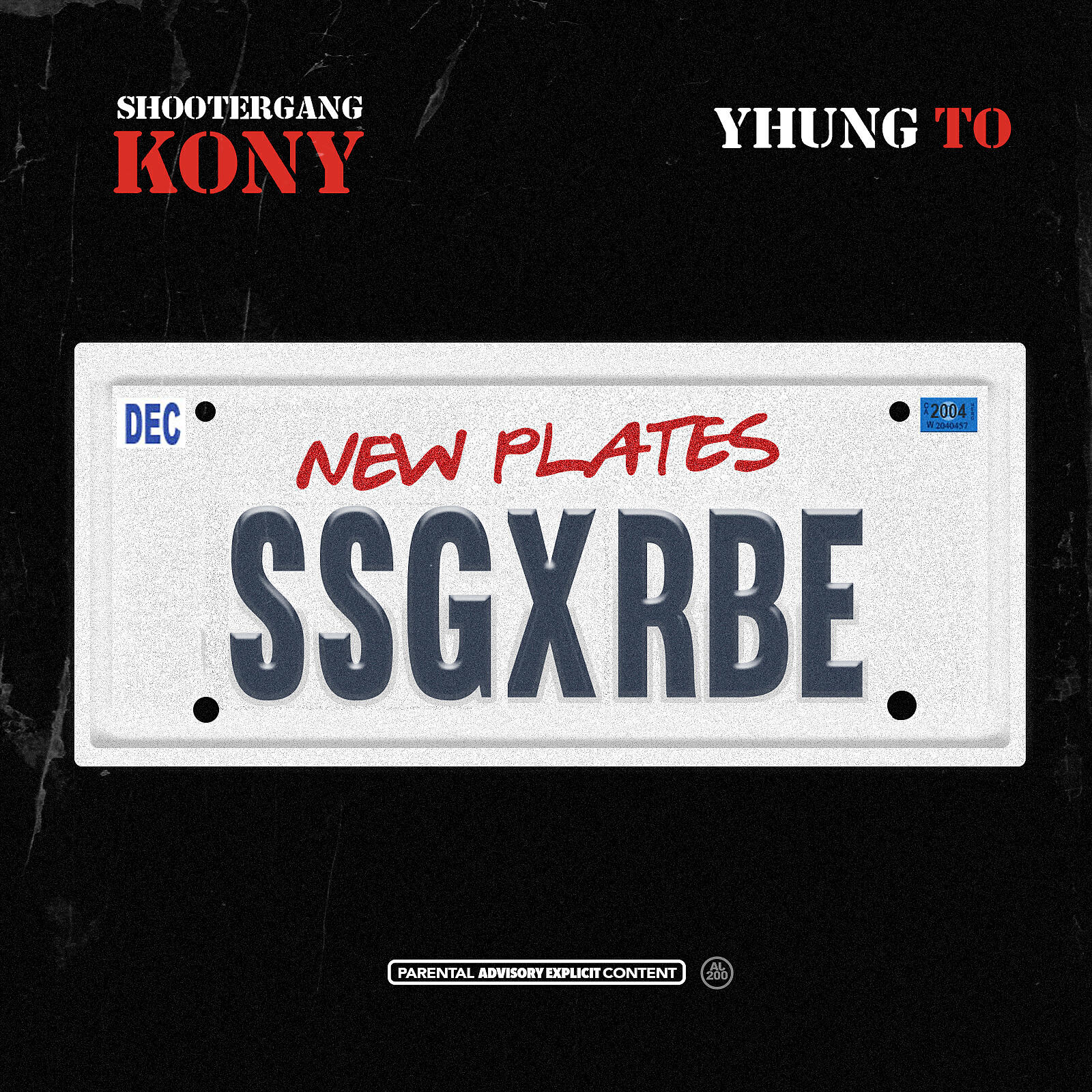 ShooterGang Kony - New Plates