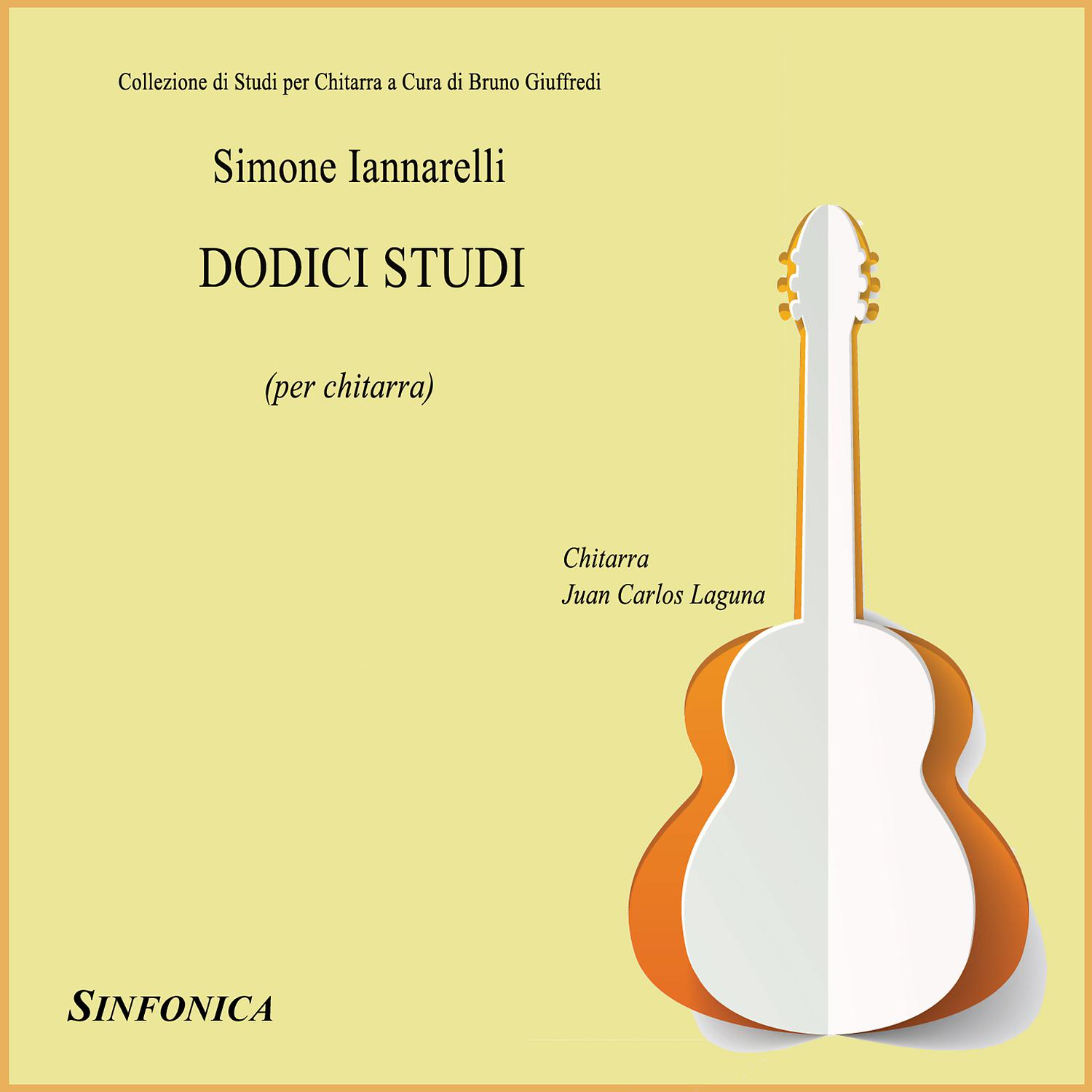 Постер альбома Dodici studi (Simone Iannarelli)