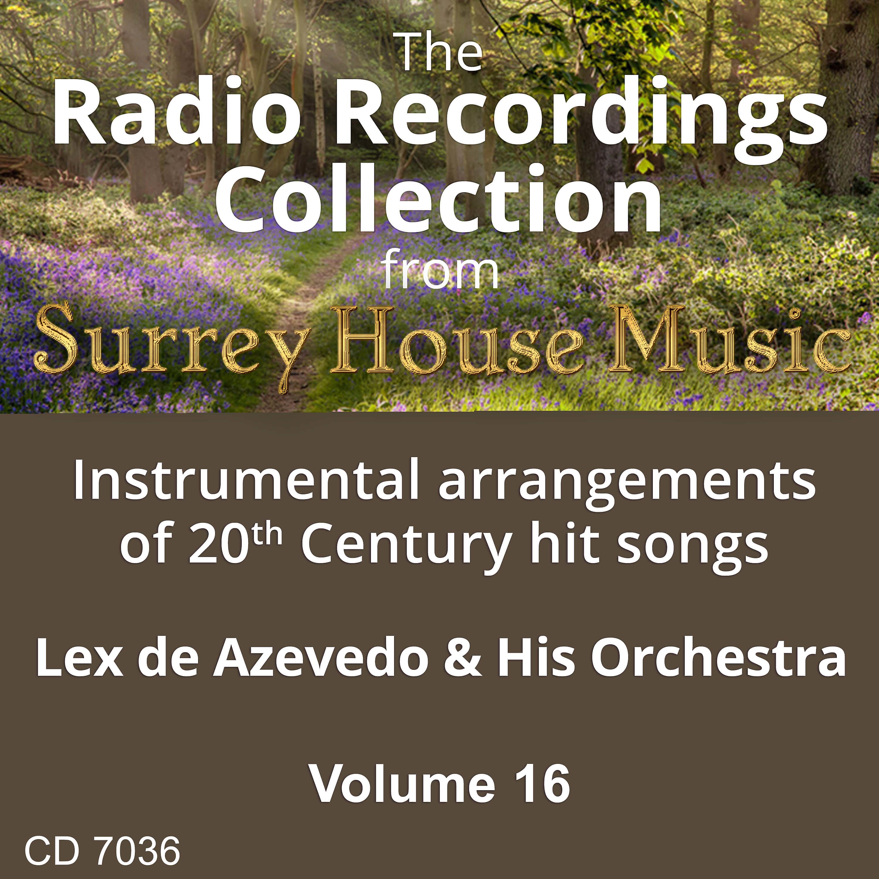 Постер альбома Lex de Azevedo & His Orchestra, Vol. 16