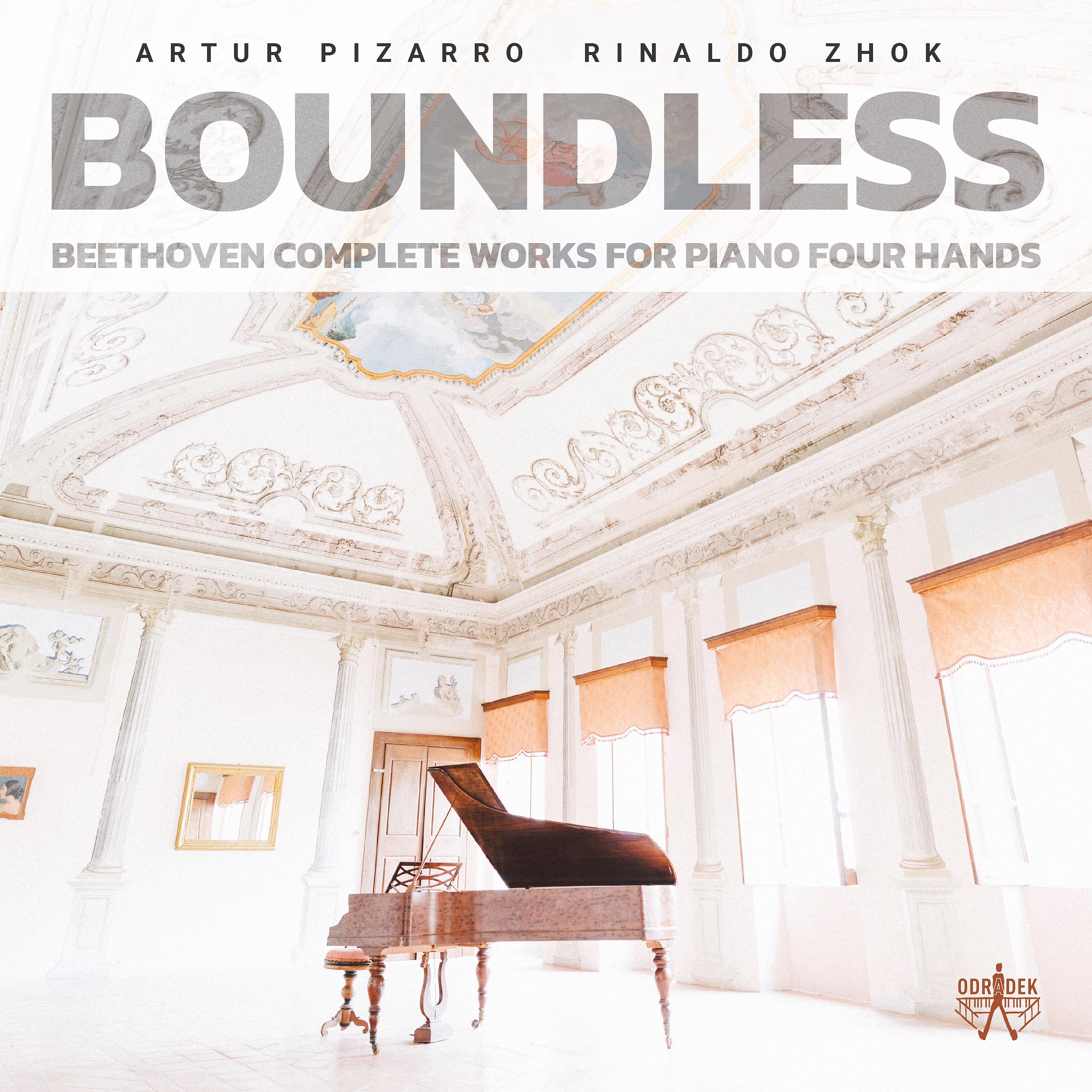 Постер альбома Boundless: Beethoven Complete Works for Piano Four Hands