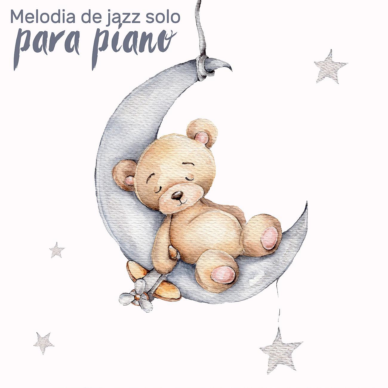 Постер альбома Melodia de jazz solo para piano - Canção de embalar para crianças