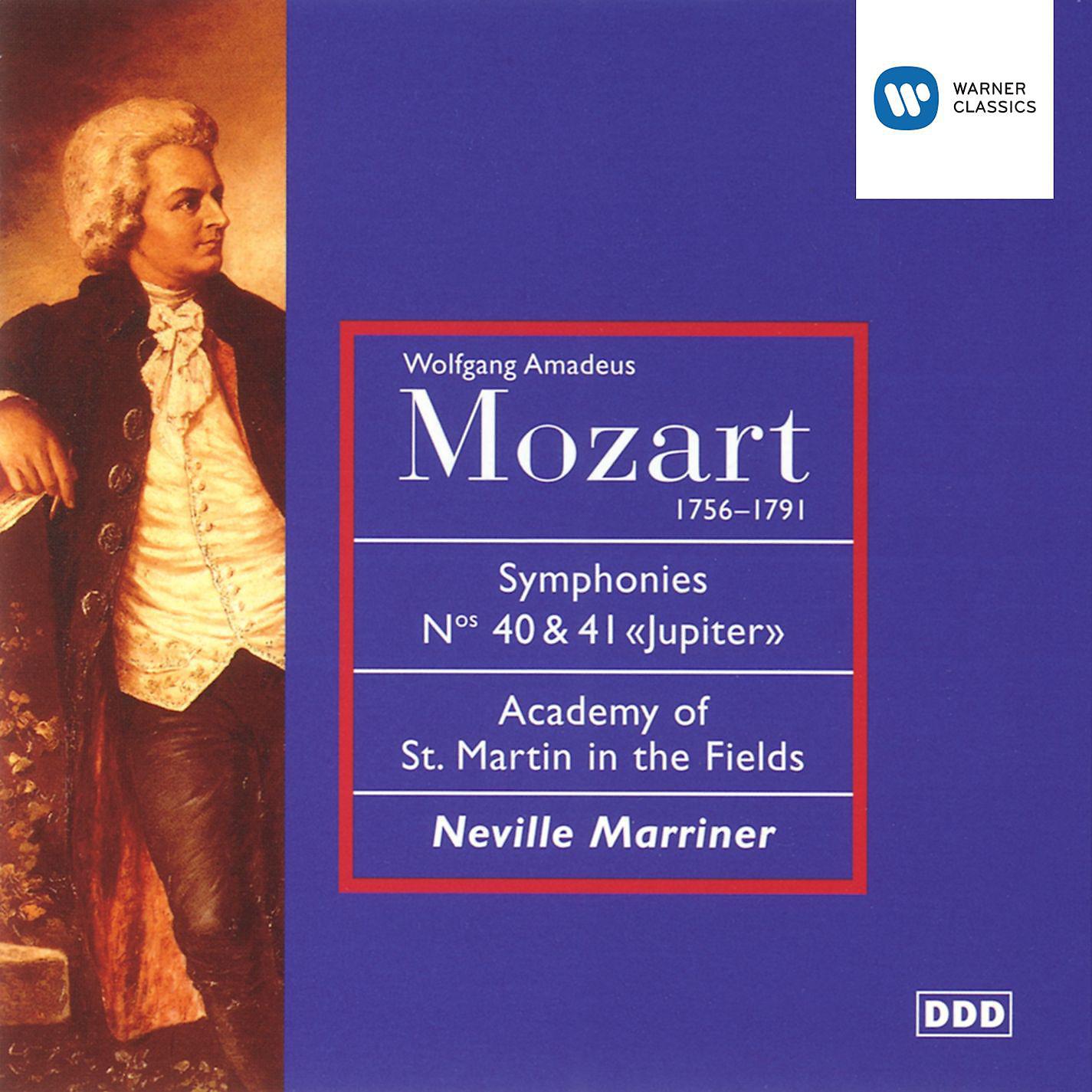 Постер альбома Mozart: Symphonies Nos. 40 & 41 'Jupiter'