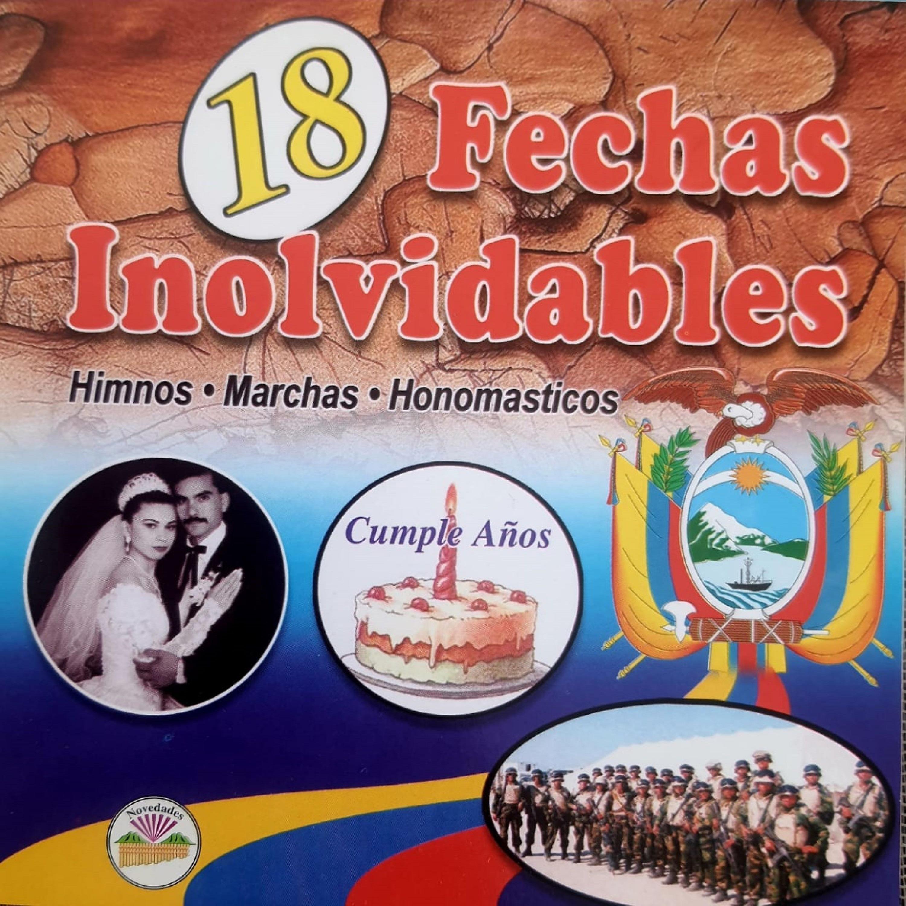 Постер альбома 18 Fechas Inolvidables