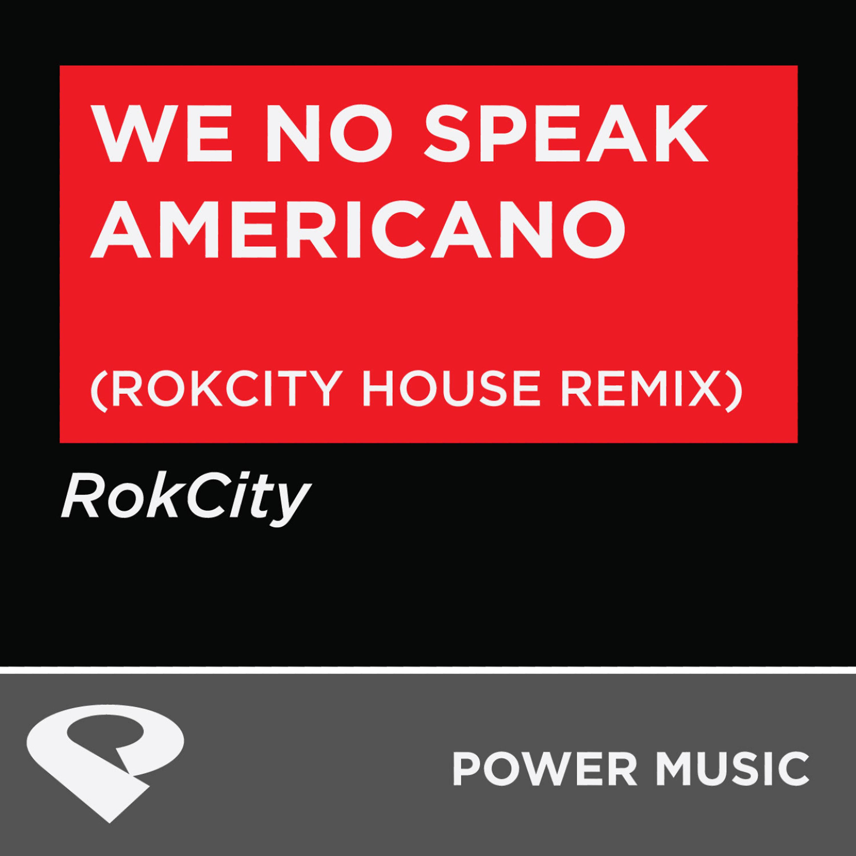 Постер альбома We No Speak Americano - EP