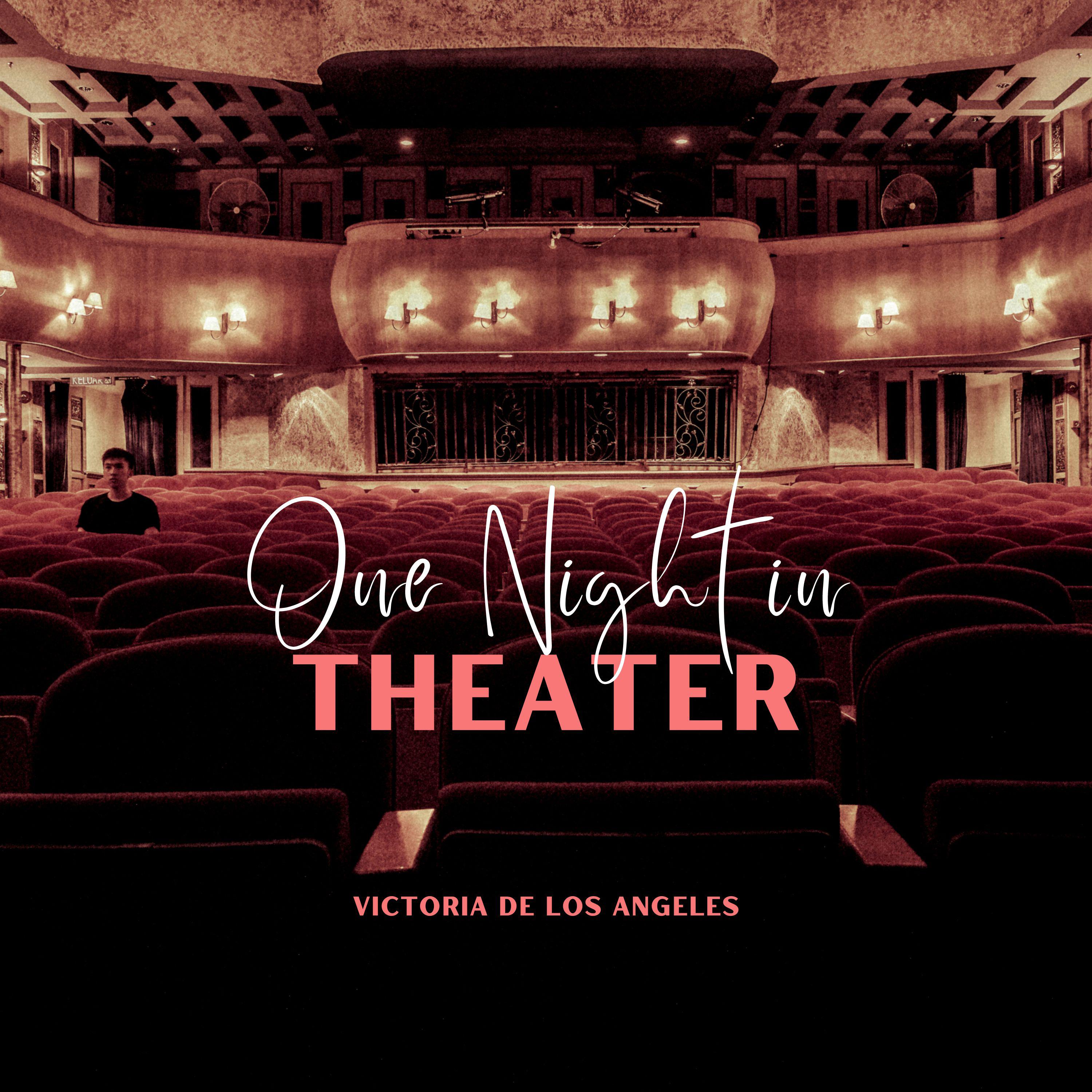 Постер альбома One night in theater - victoria de los angeles