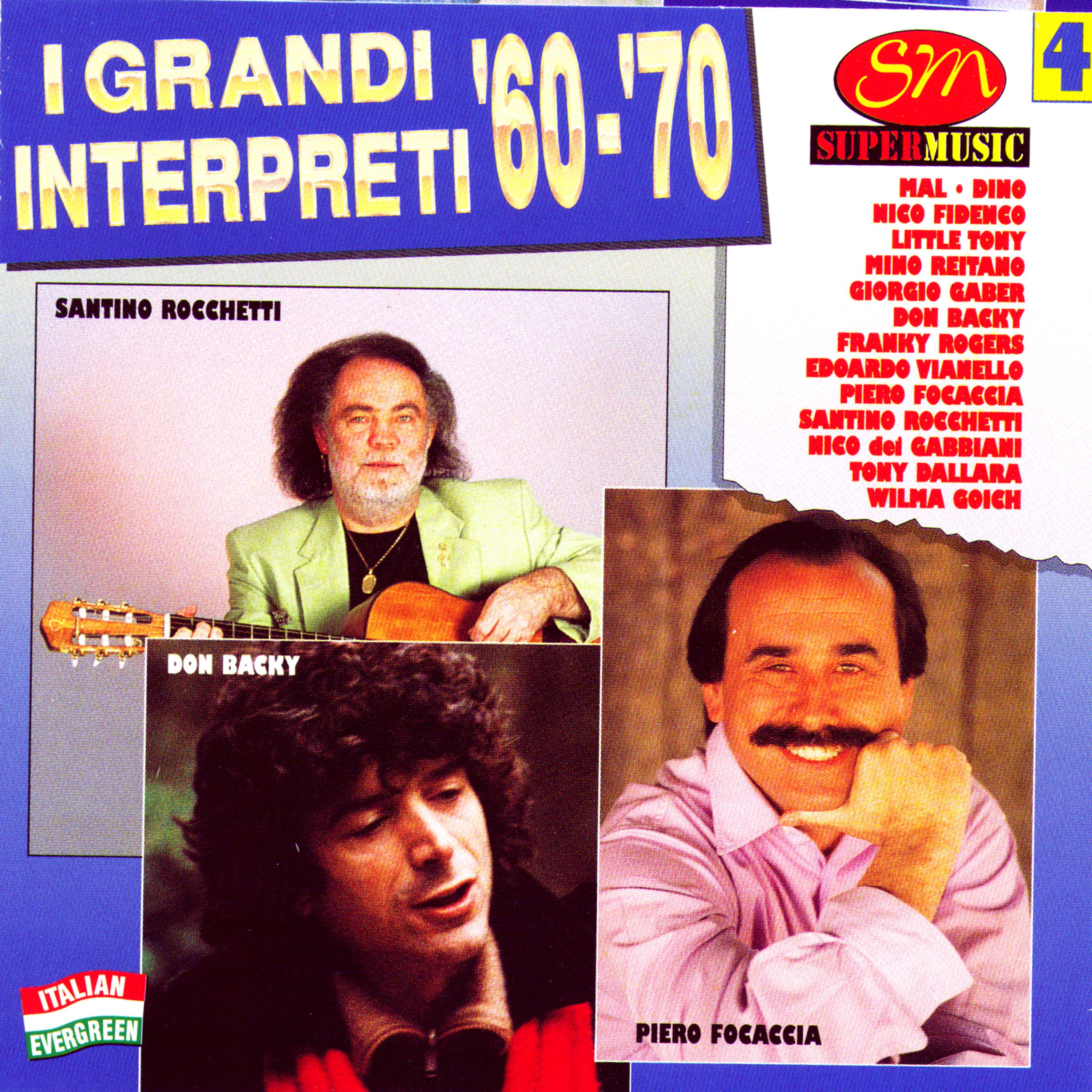 Постер альбома I Grandi Interpreti '60-'70 Vol 4