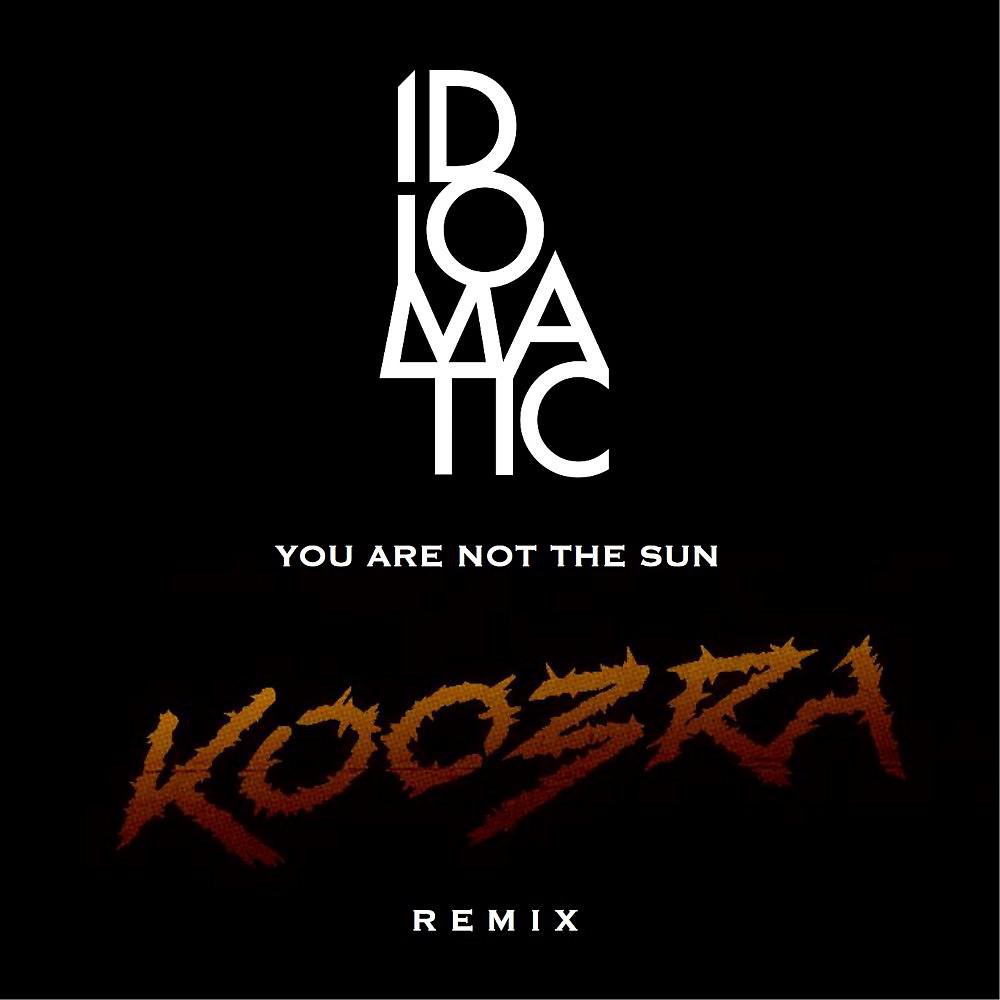 Постер альбома You Are Not the Sun (Koobra Remix)
