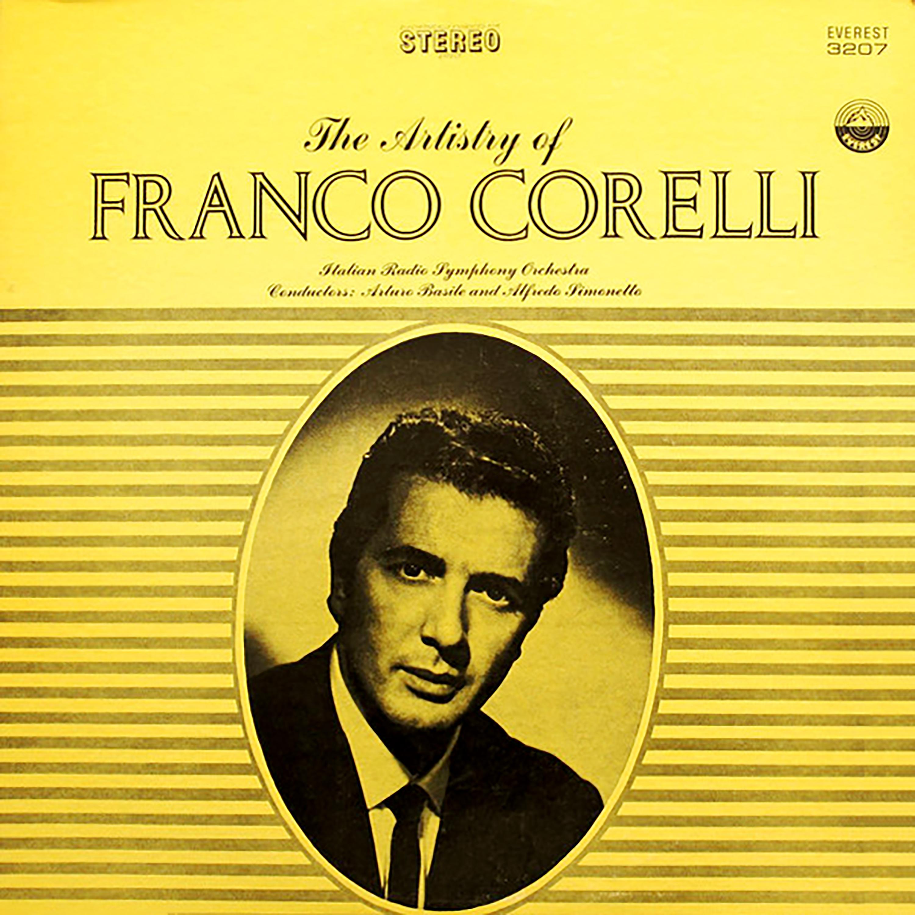 Постер альбома The Artistry Of Franco Corelli