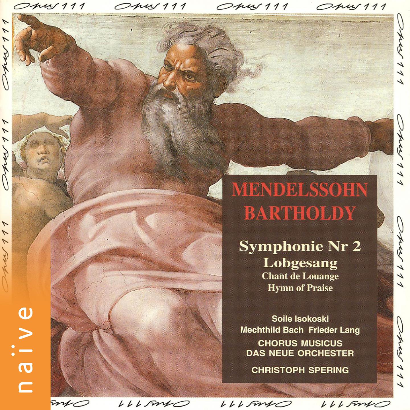 Постер альбома Mendelssohn: Symphony No. 2 "Lobgesang"