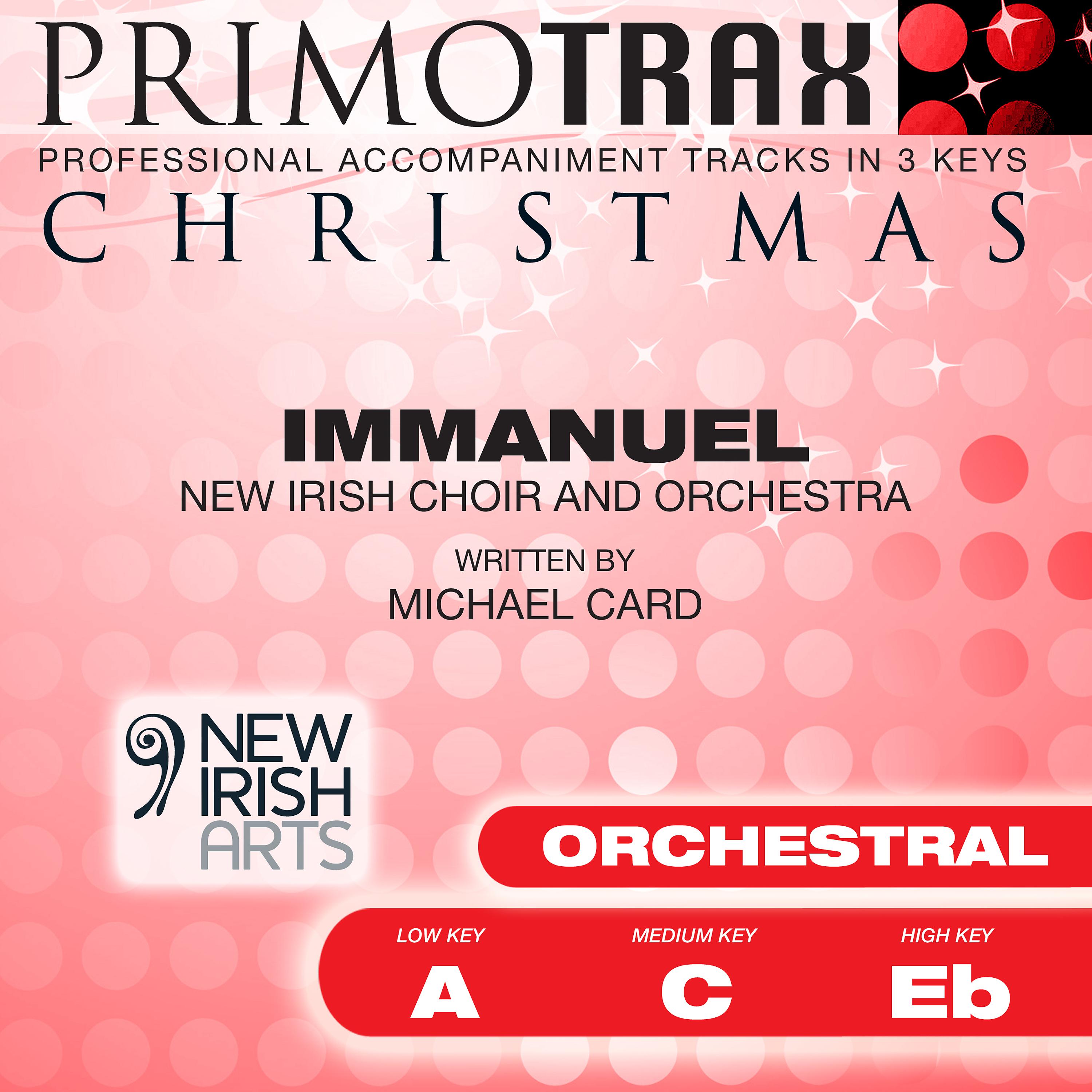 Постер альбома Immanuel - Christmas Primotrax - Performance Tracks - EP