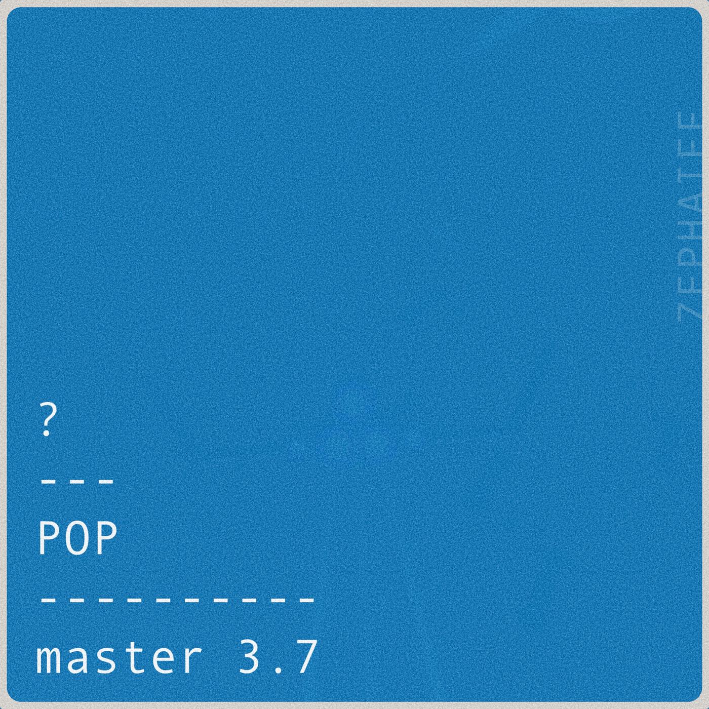 Постер альбома ? POP master 3.7