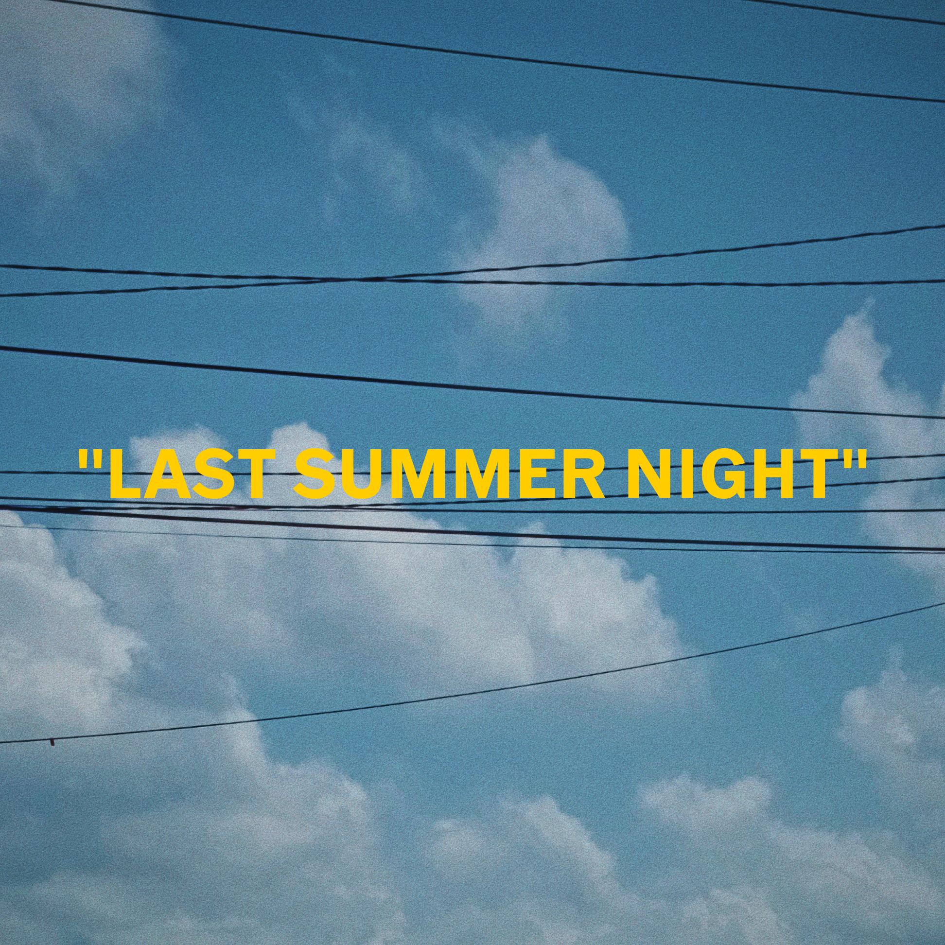 Постер альбома LAST SUMMER NIGHT