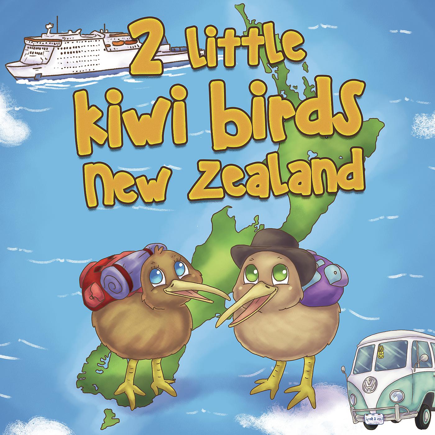 Постер альбома 2 Little Kiwi Birds New Zealand