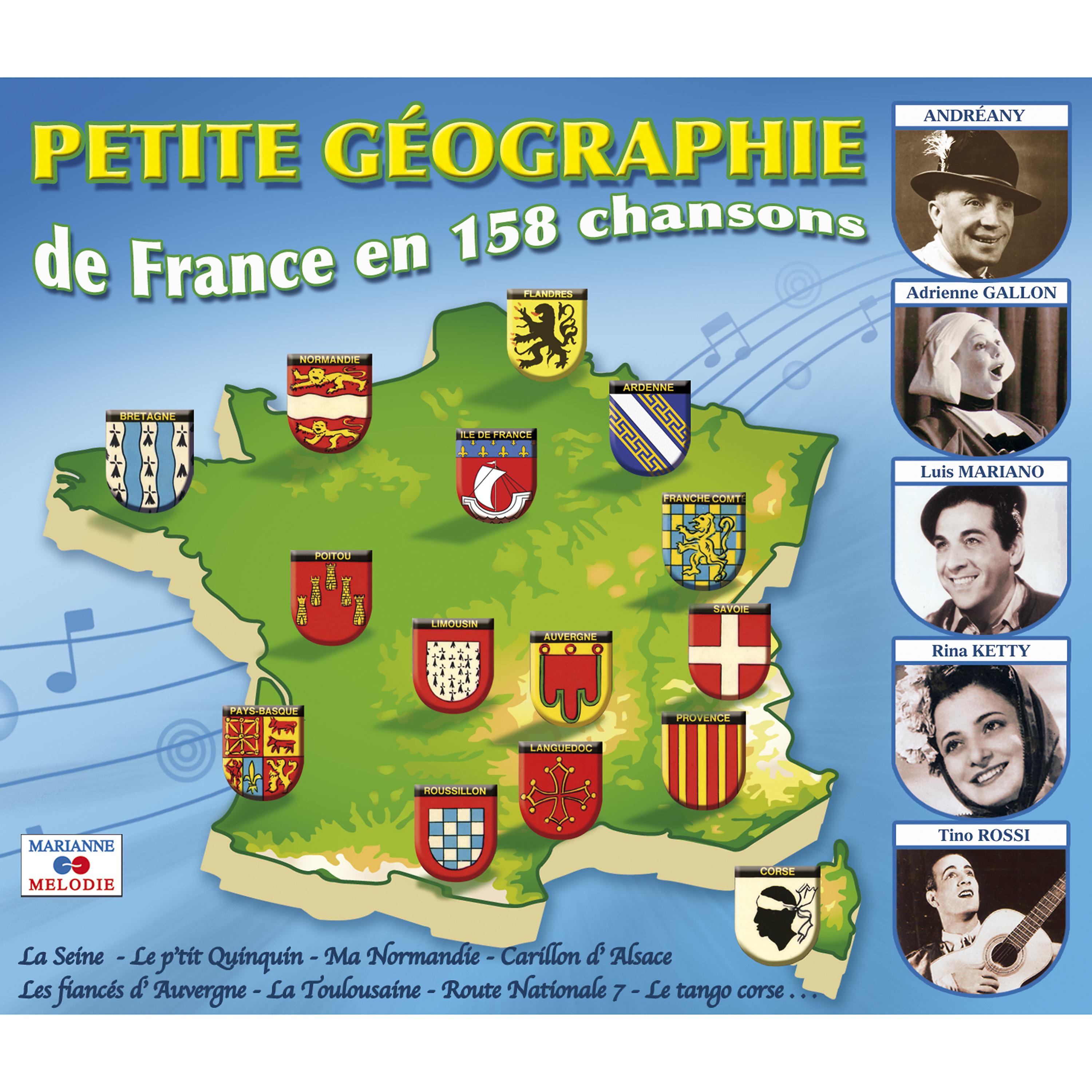 Постер альбома Petite géographie de France en 158 chansons