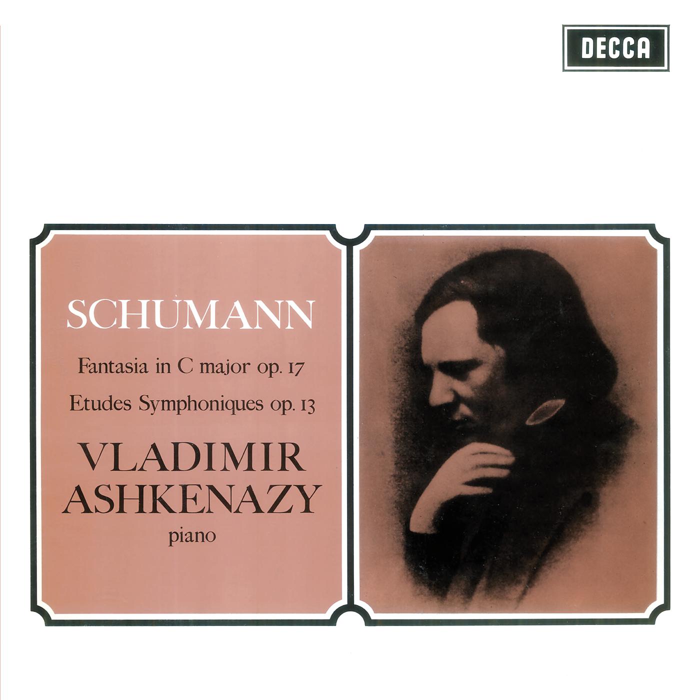 Постер альбома Schumann: Fantasie in C; Etudes Symphoniques