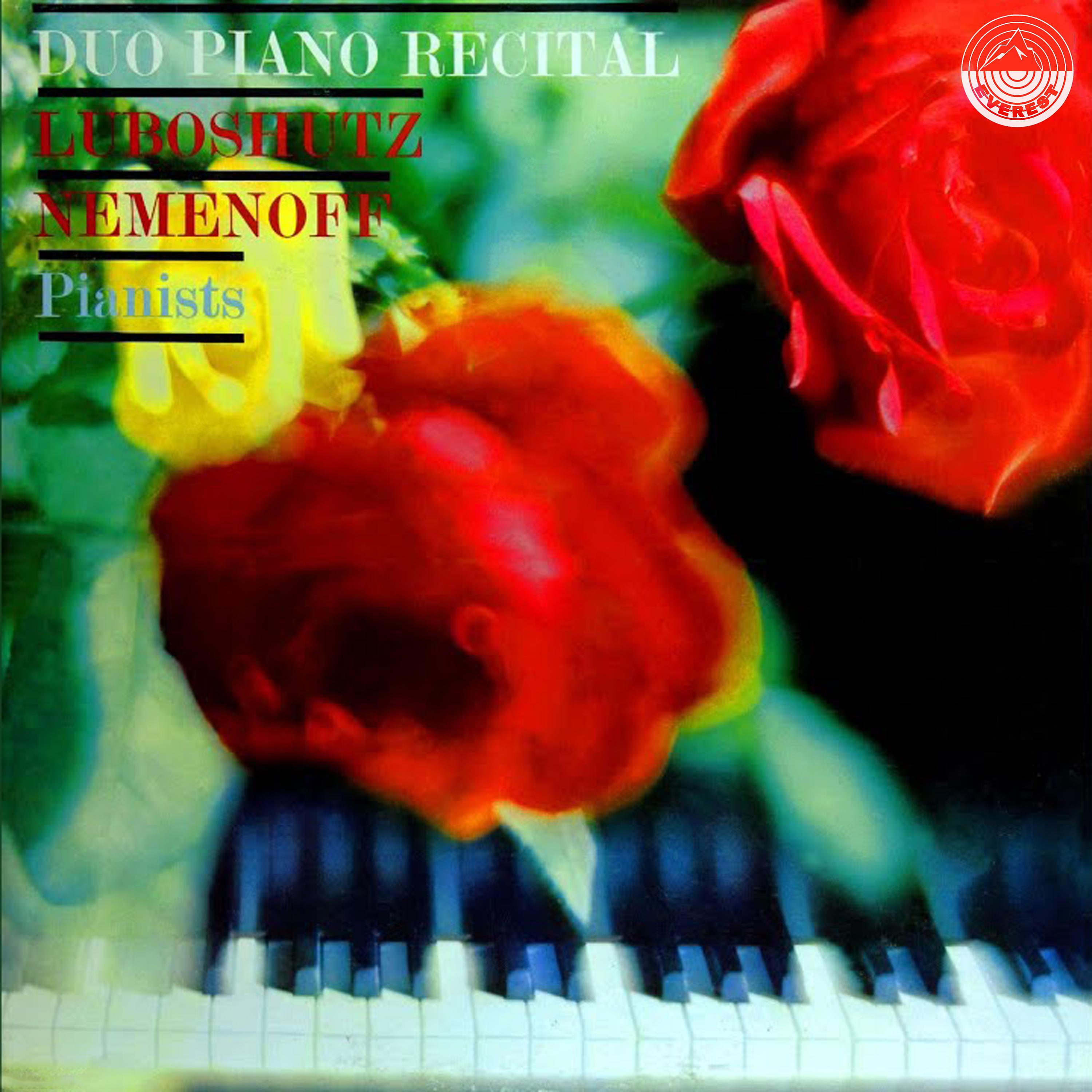 Постер альбома Duo Piano Recital: Pierre Luboshutz & Genia Nemenoff, Pianists