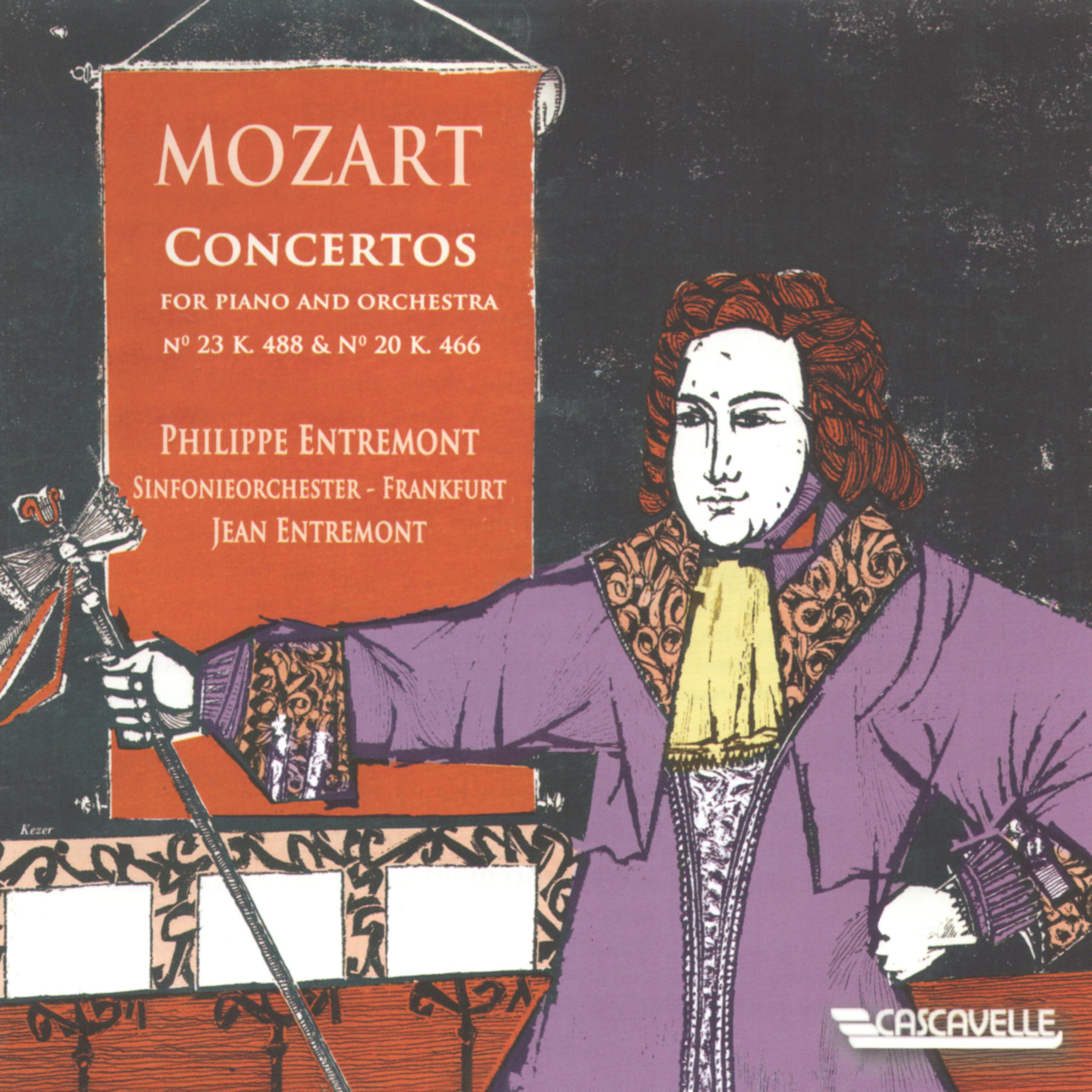 Постер альбома Mozart: Piano Concerto No. 23, K. 488 - Piano Concerto No. 20, K. 466