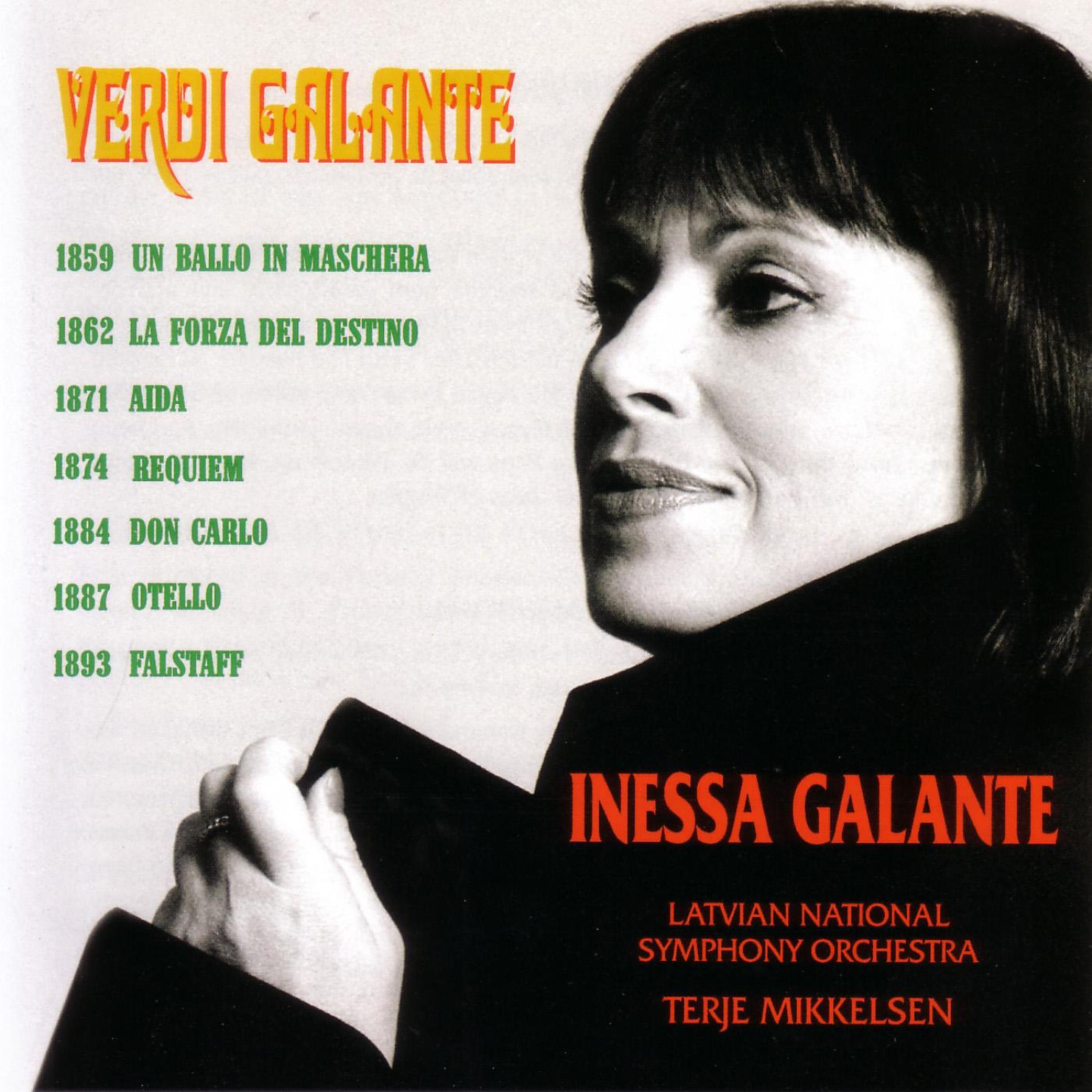 Постер альбома Verdi Galante - Arias From Verdi's Late Works