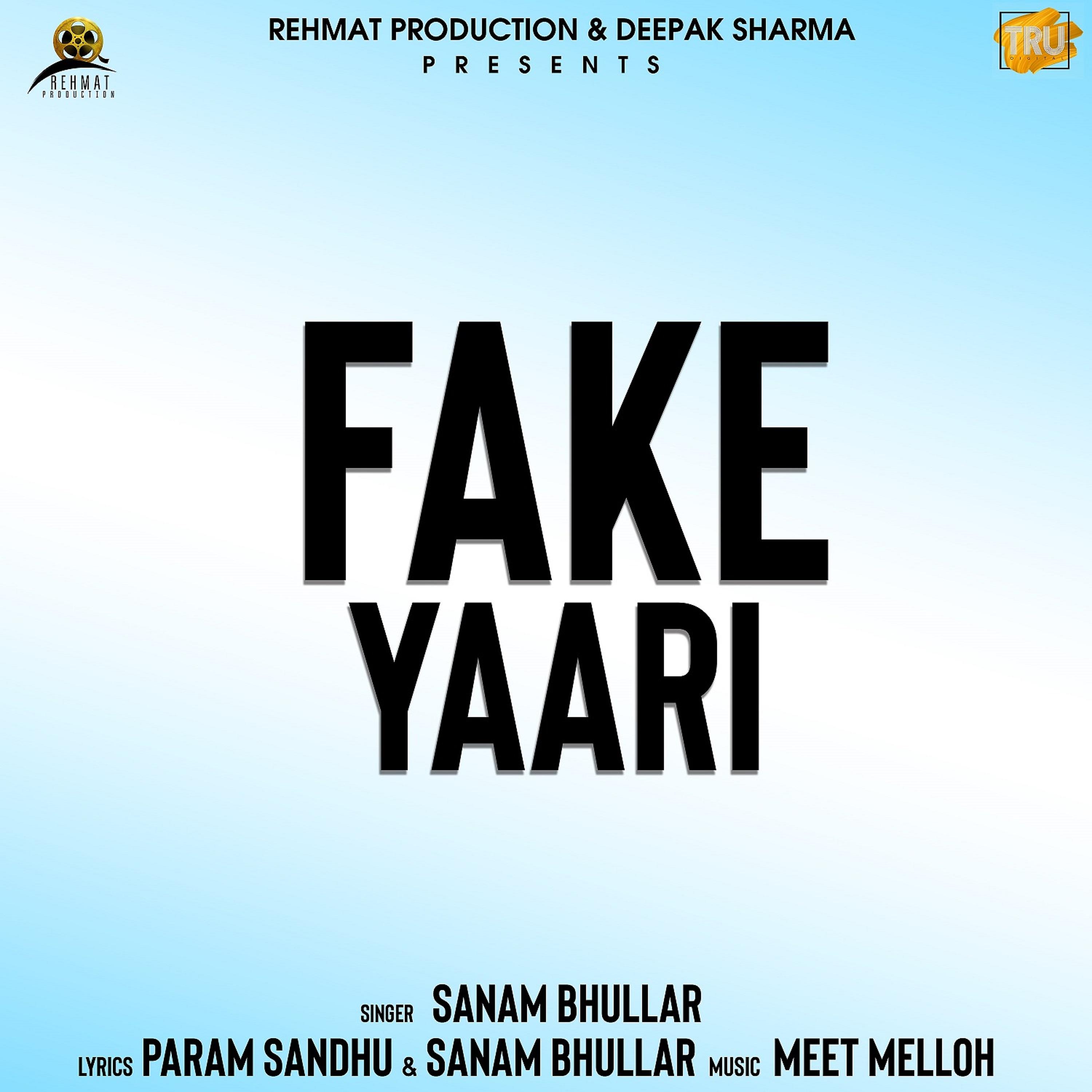 Постер альбома Fake Yaari