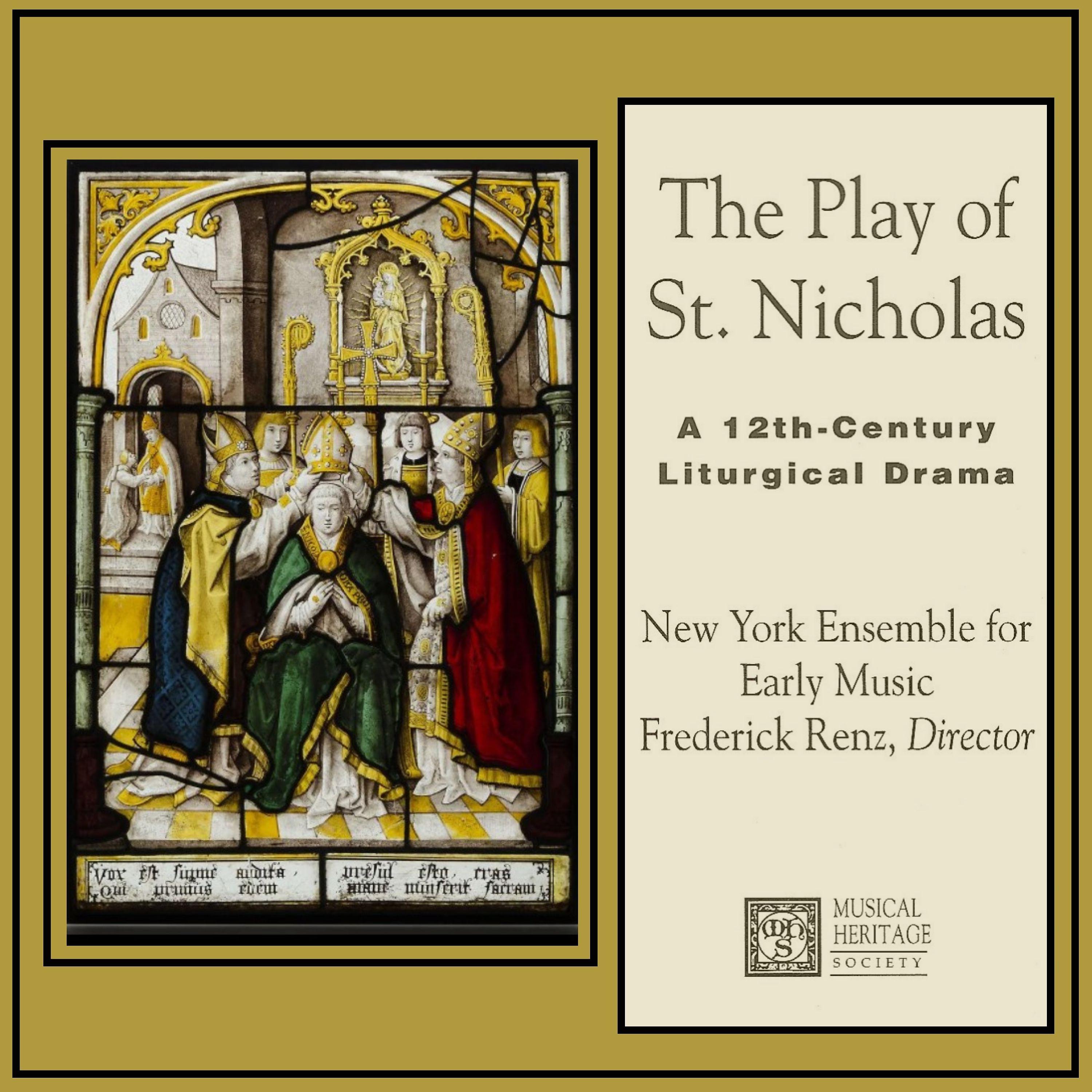 Постер альбома The Play of St. Nicholas: A 12th Century Liturgical Drama