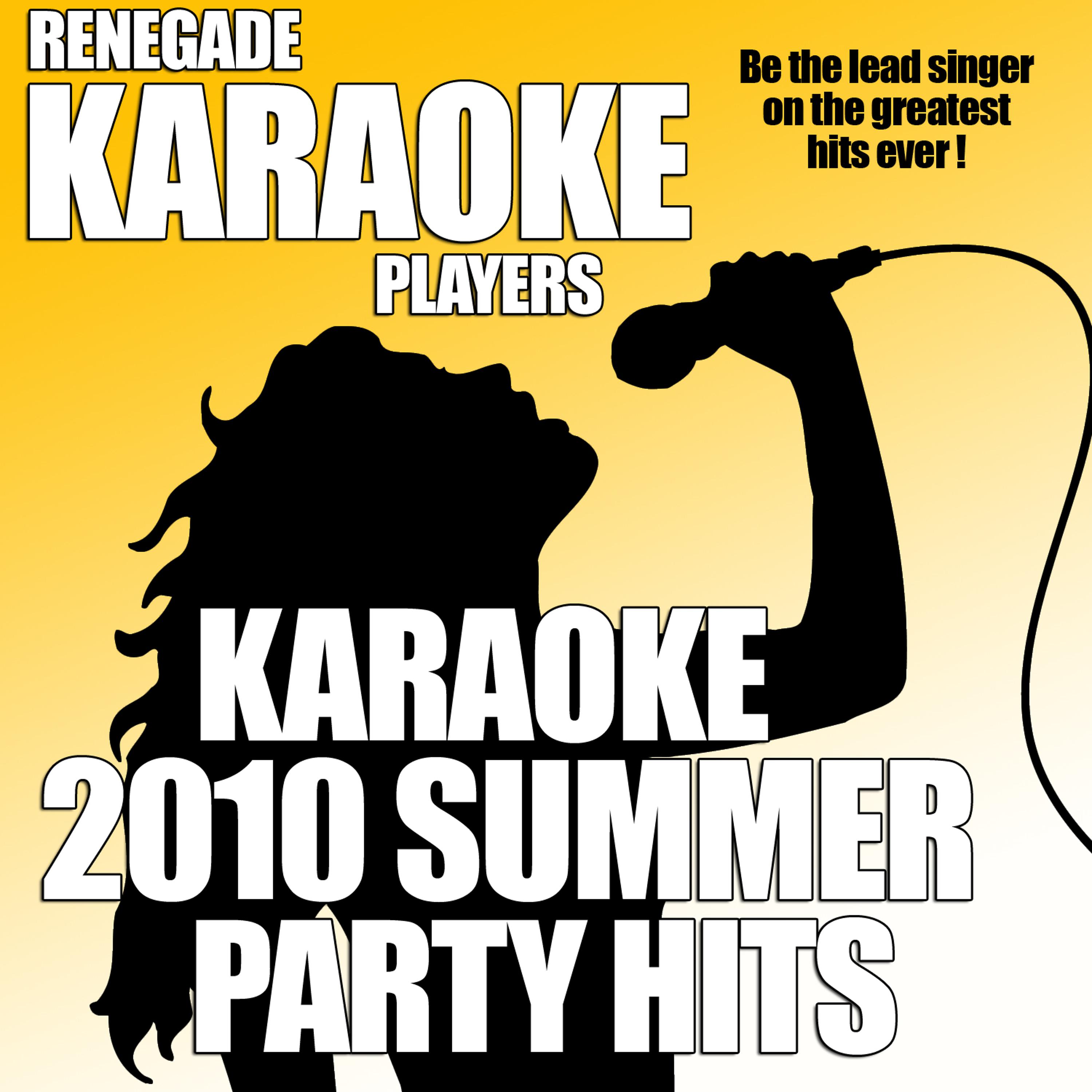 Постер альбома Karaoke 2010 Summer Party Hits