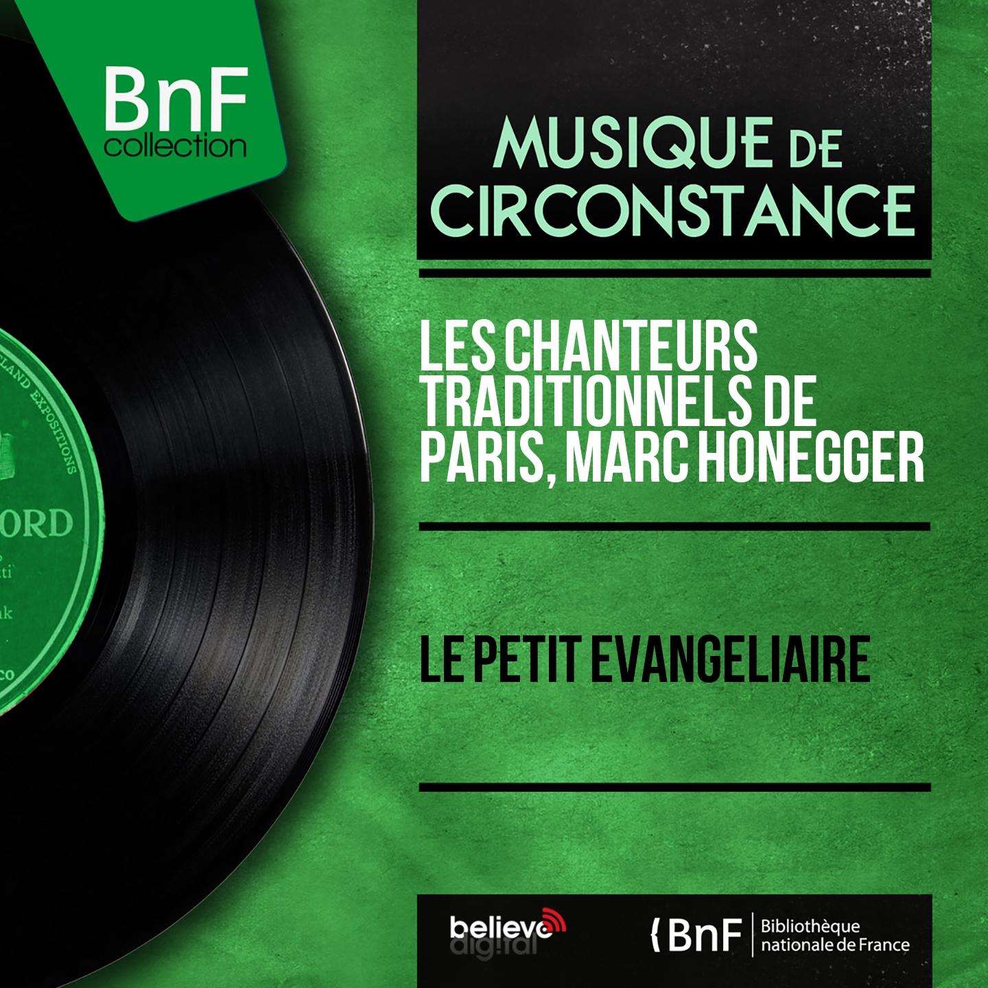 Постер альбома Le petit évangéliaire (Mono Version)