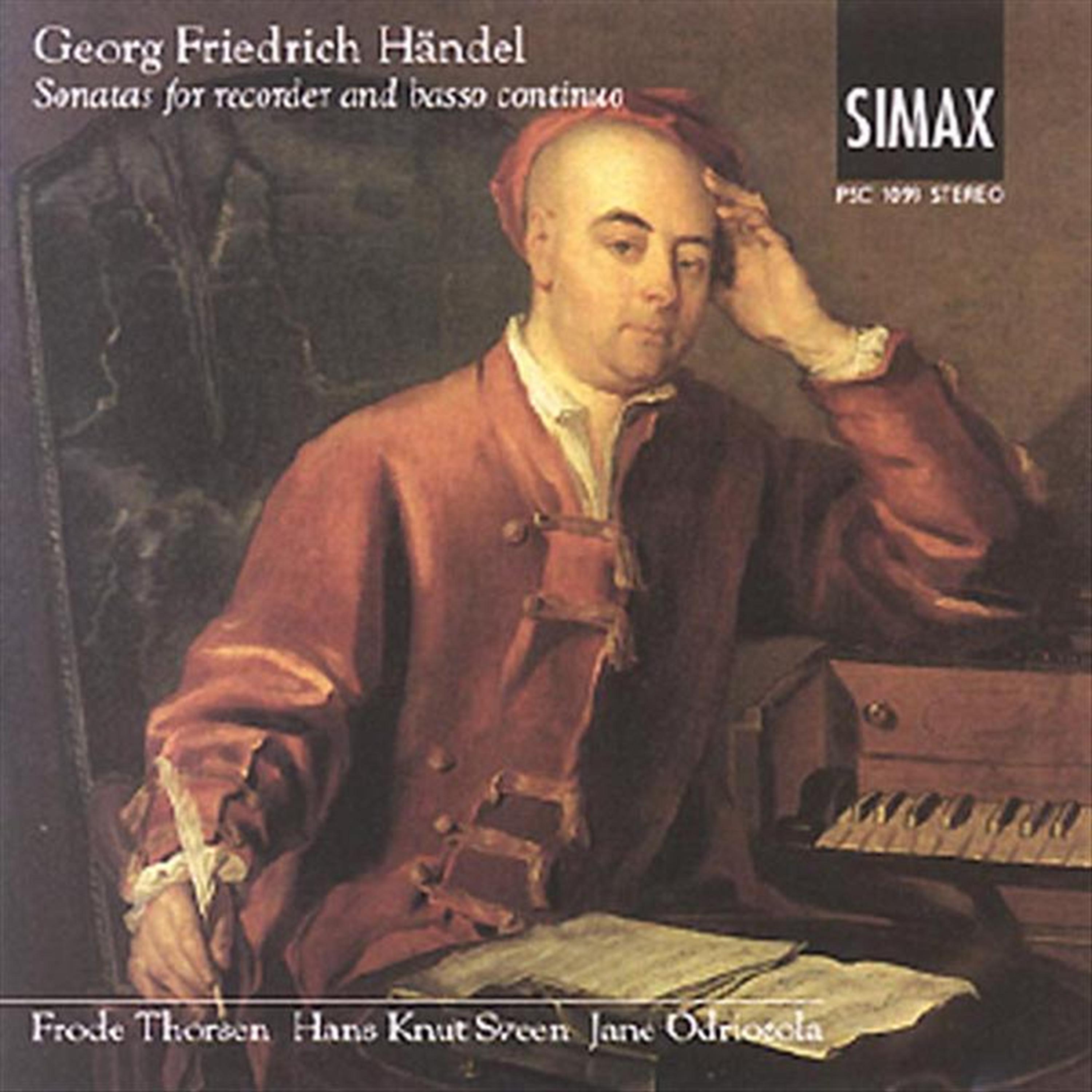 Постер альбома Händel: Recorder Sonatas