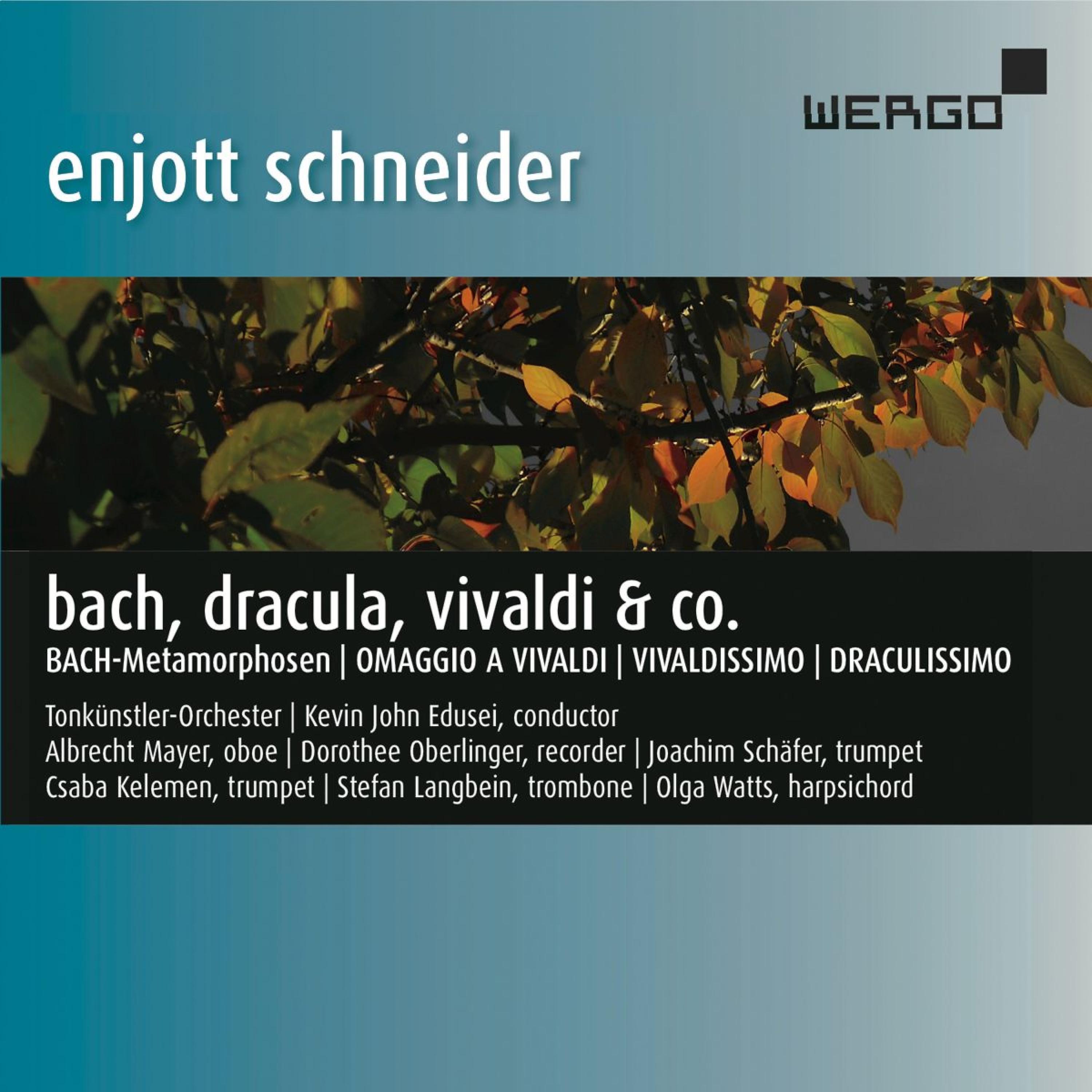 Постер альбома Schneider: Bach, Dracula, Vivaldi & Co.