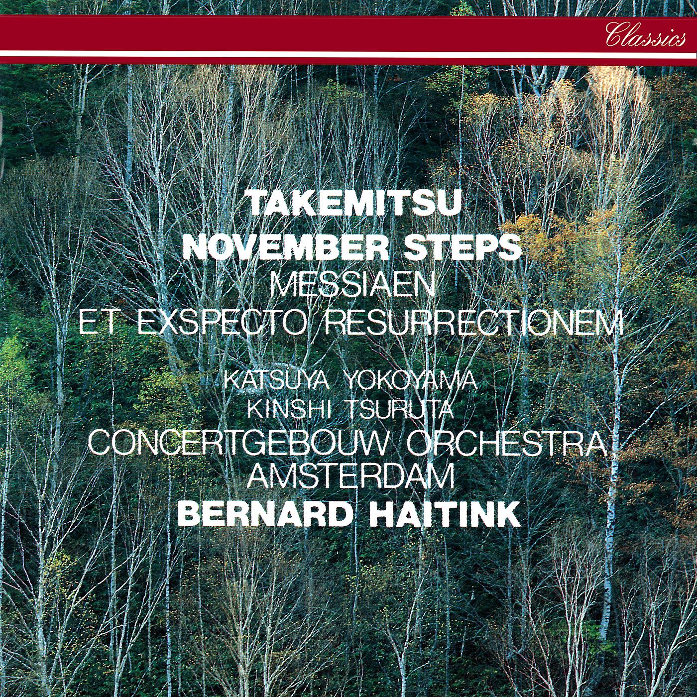 Постер альбома Takemitsu: November Steps / Messiaen: Et exspecto resurrectionem mortuorum