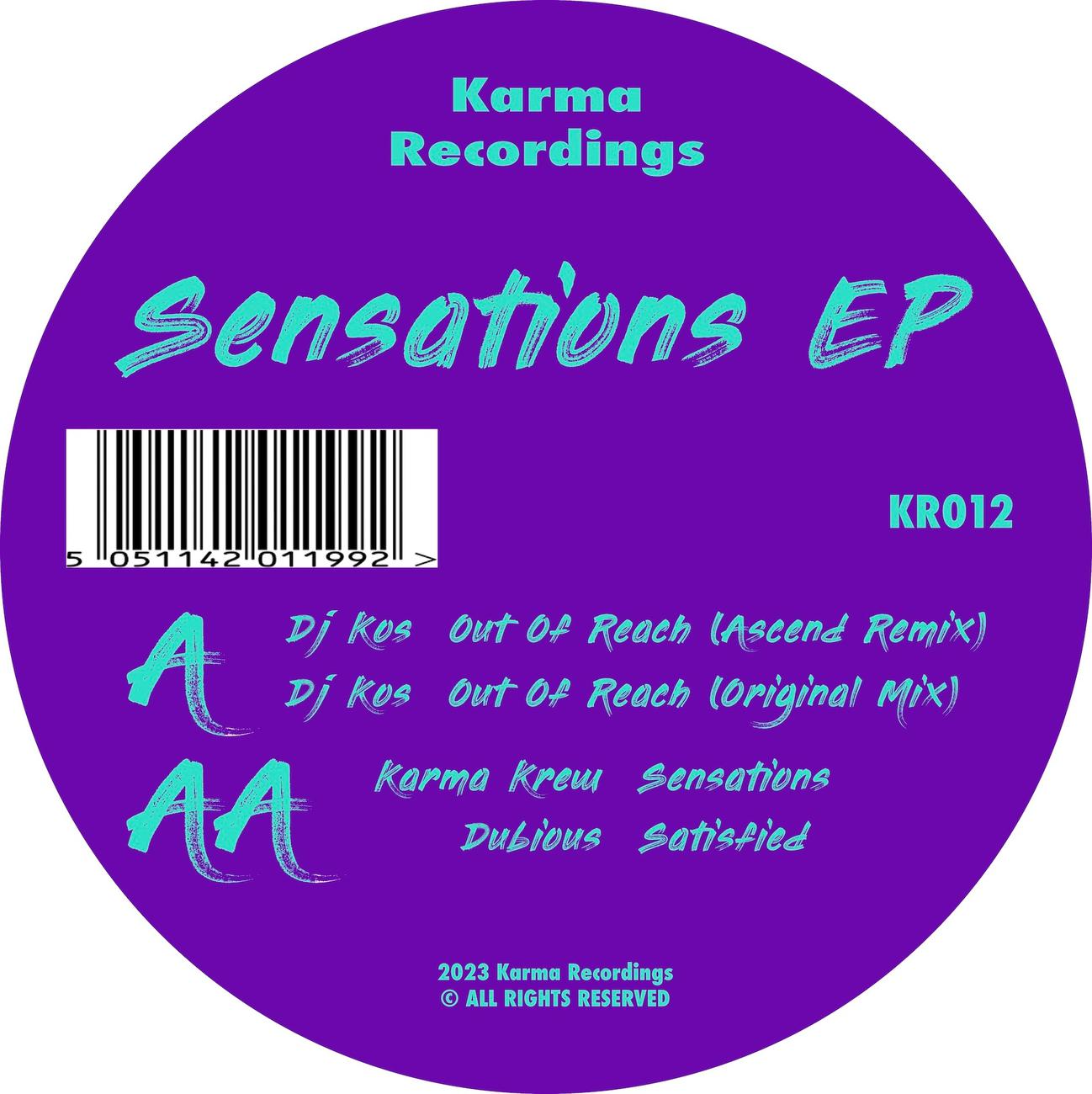 Постер альбома Sensations EP