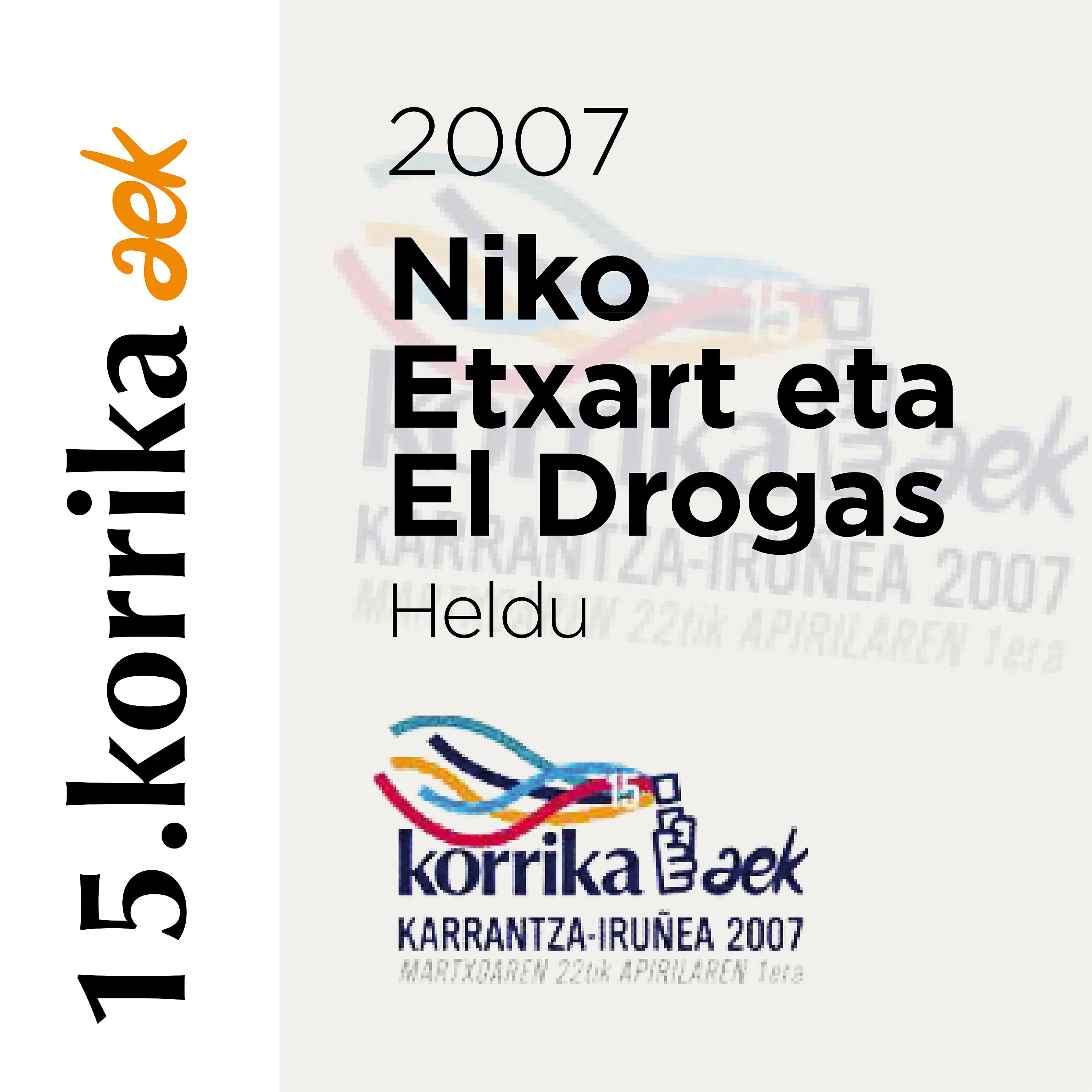 Постер альбома 15. Korrika (2007). Heldu