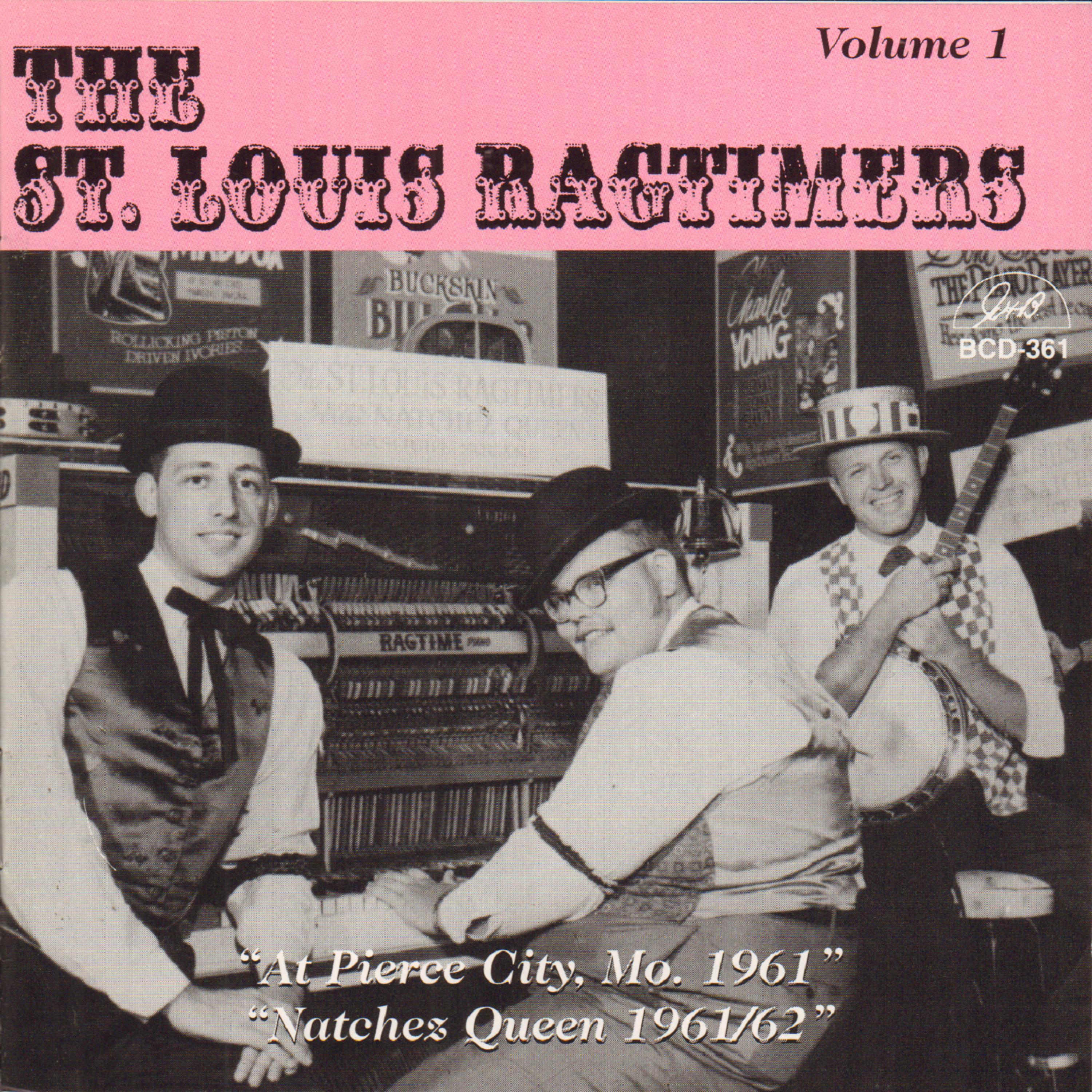 Постер альбома The St. Louis Ragtimers, Vol. 1